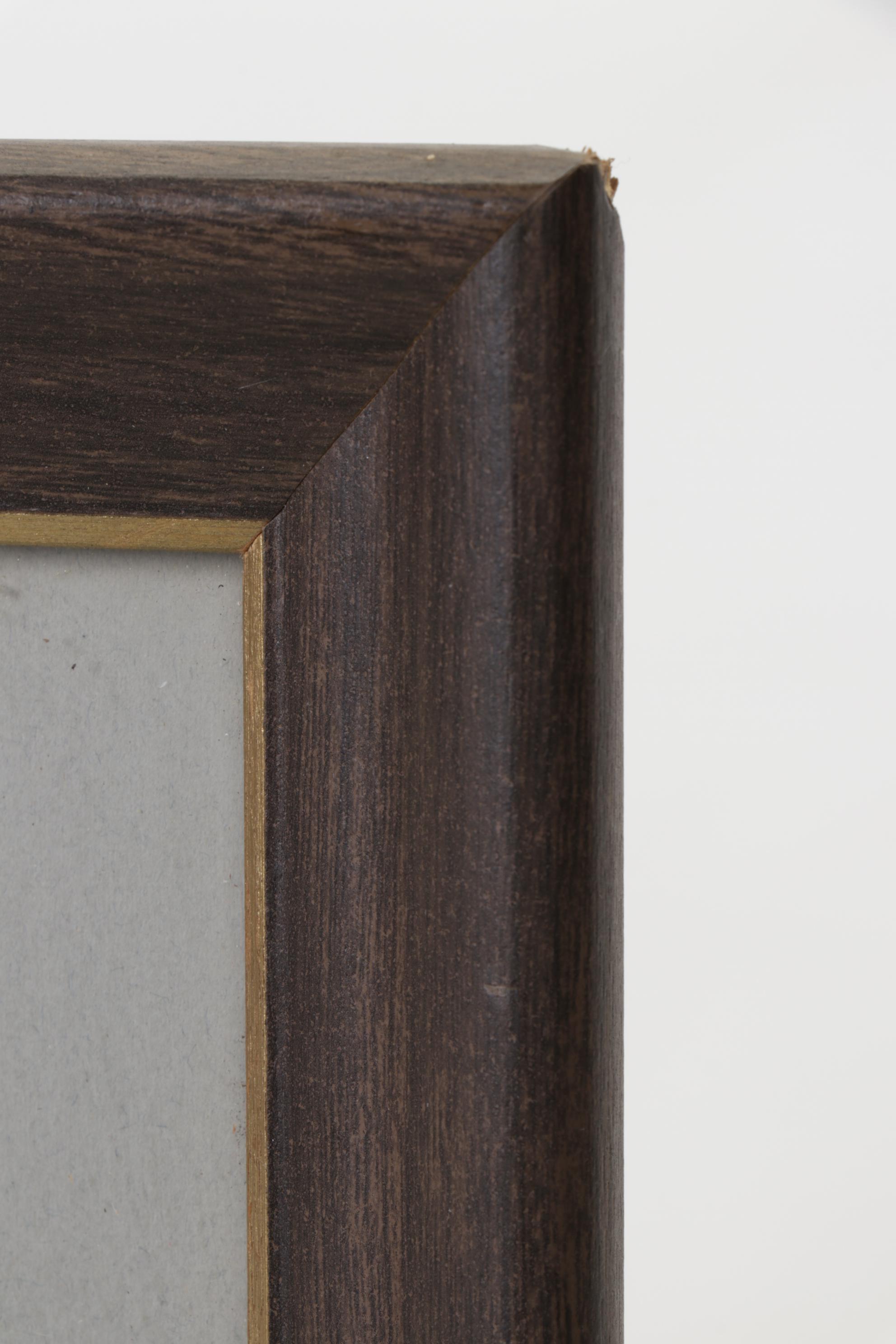 Thomas Donahue Sketch of West Chester, Pennsylvania Two-Story Clapboard Home