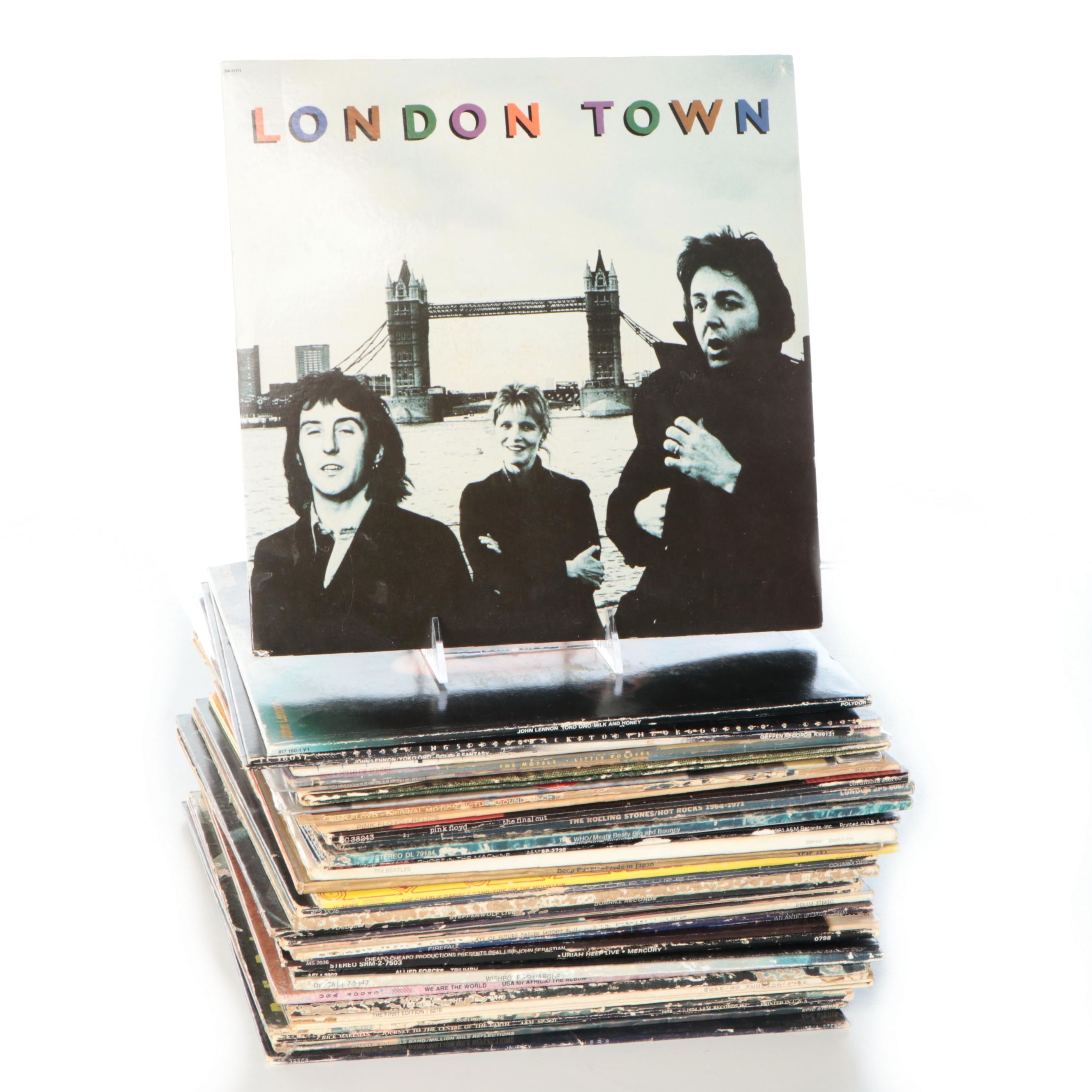 Journey, The Beatles, Mike Oldfield, and More Vinyl Record Albums