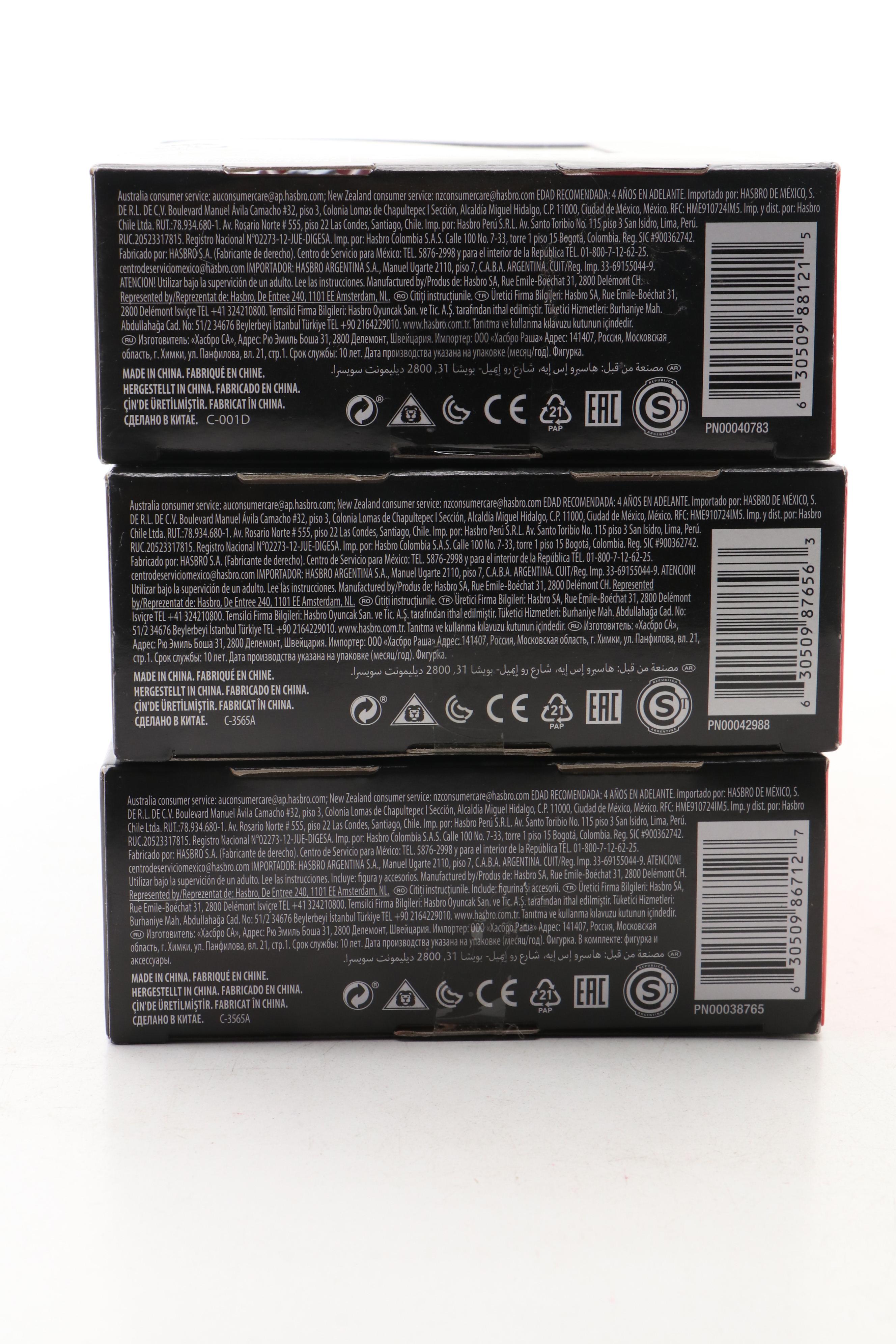 Hasbro "The Mandalorian," "Cara Dune" and "IG-11" Star Wars Action Figures