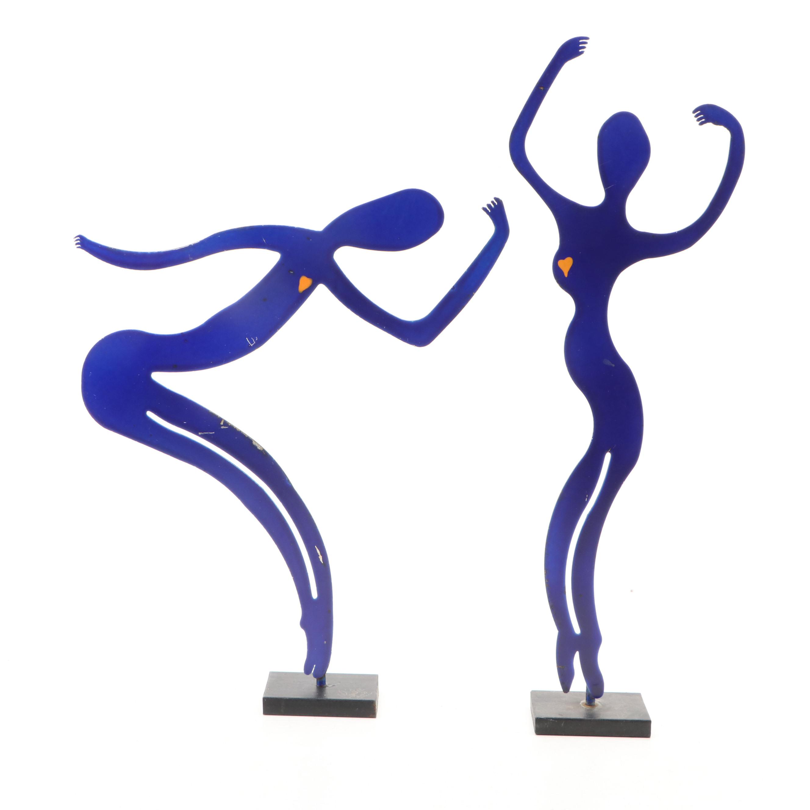 Claudine Buell Steel Cut Silhouette Figures