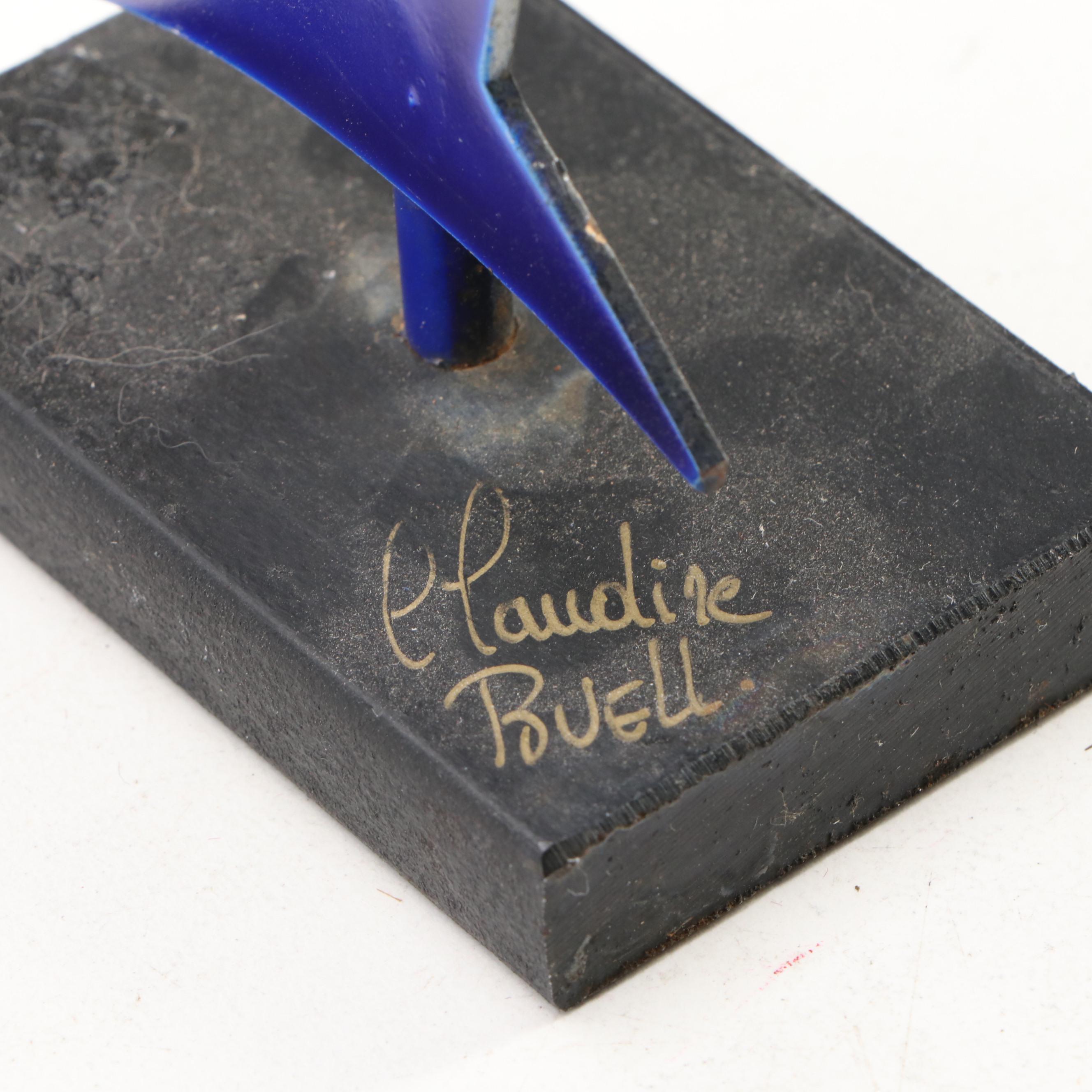 Claudine Buell Steel Cut Silhouette Figures