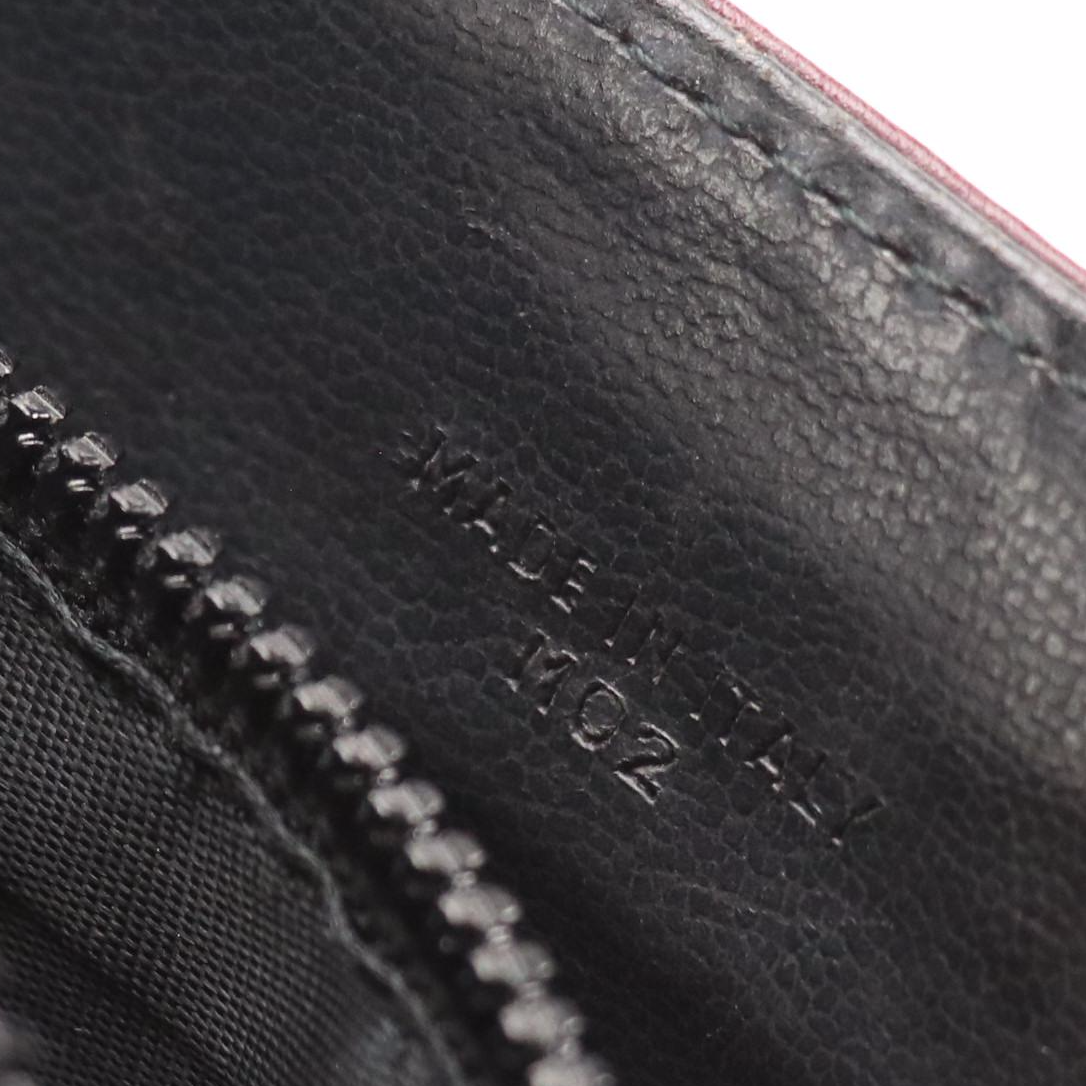 Celine Vintage Saddle-Flap Shoulder Bag in Burgundy Diamond-Stitched Leather