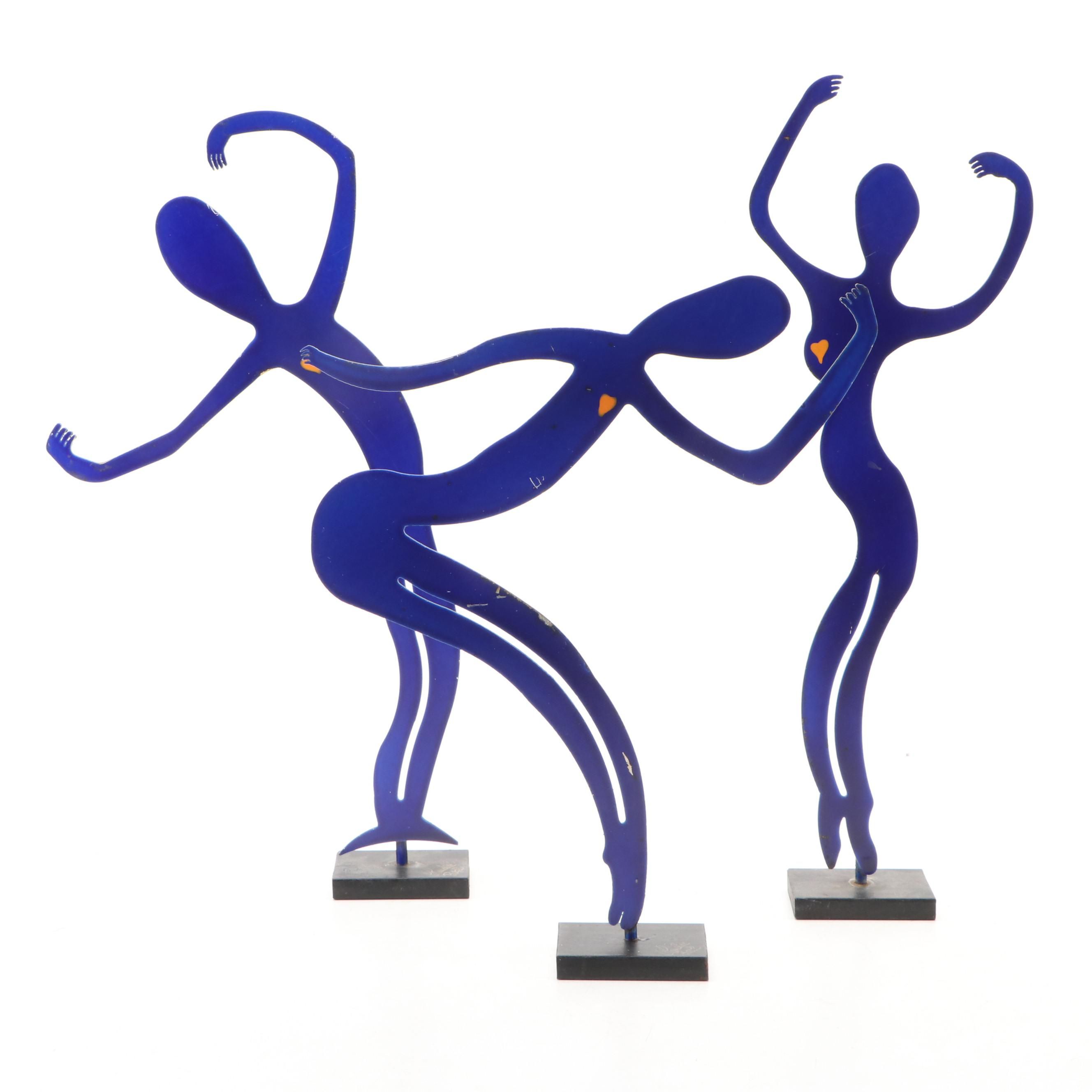 Claudine Buell Steel Cut Silhouette Figures