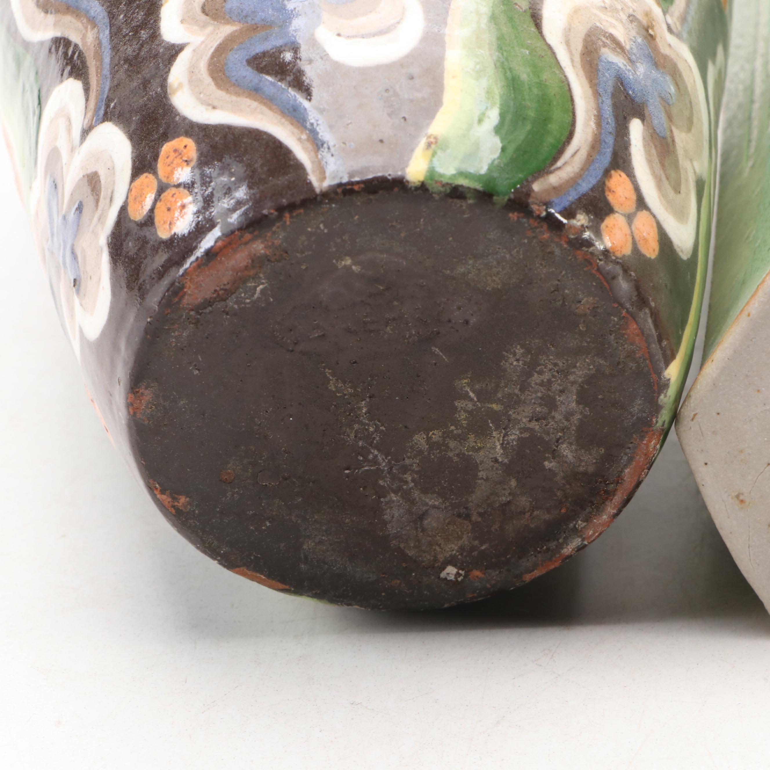 Pittis with Other Ceramic Art Pottery Vases