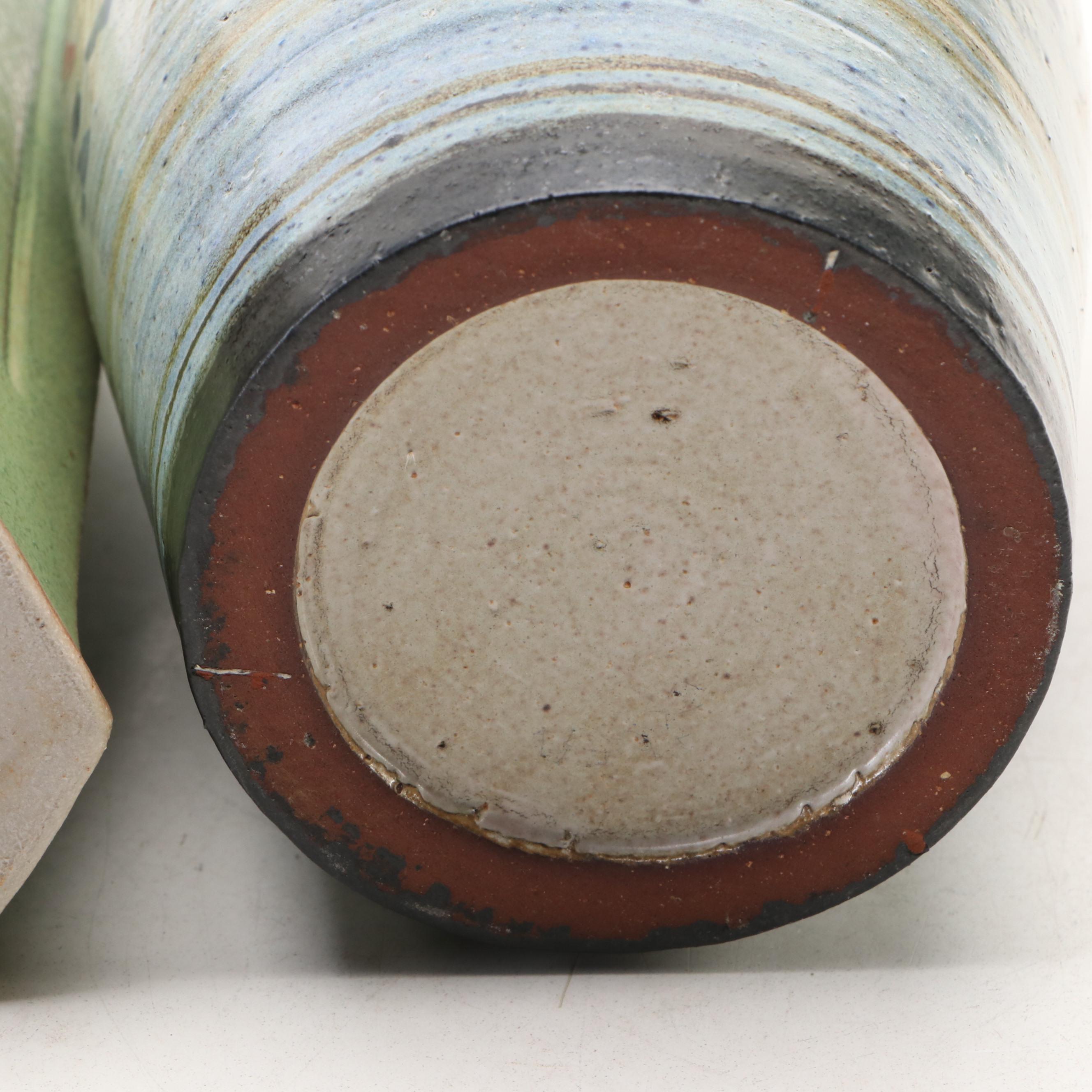 Pittis with Other Ceramic Art Pottery Vases