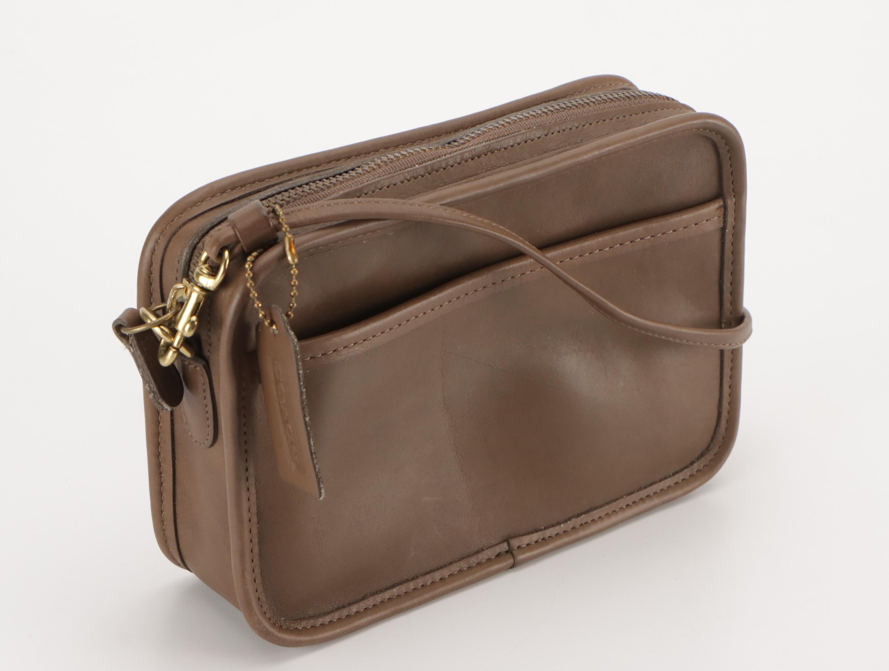 Coach Mocha Brown Carnival Crossbody Bag, Hot Pink Leather Zip Wallet, Other Bag