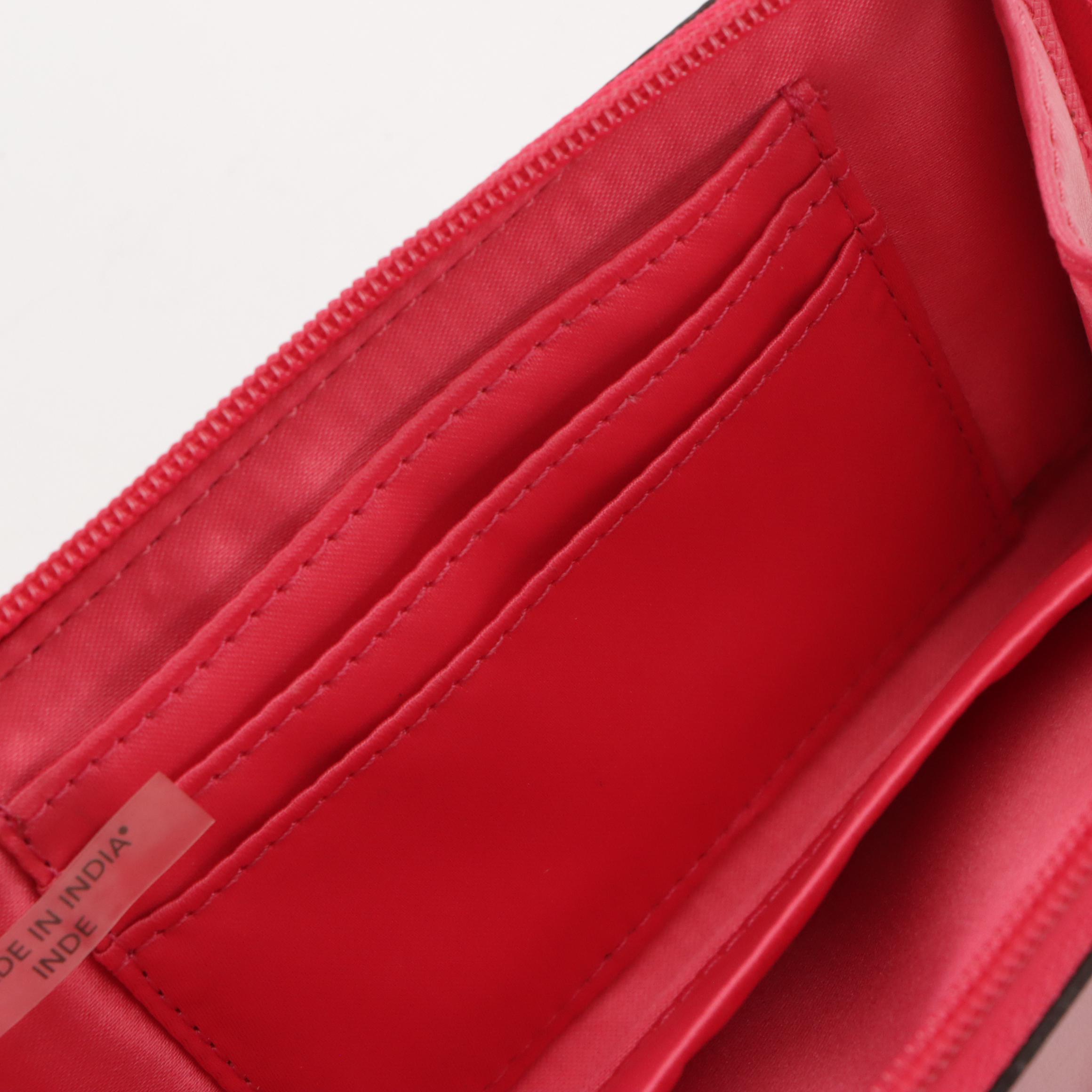 Coach Mocha Brown Carnival Crossbody Bag, Hot Pink Leather Zip Wallet, Other Bag