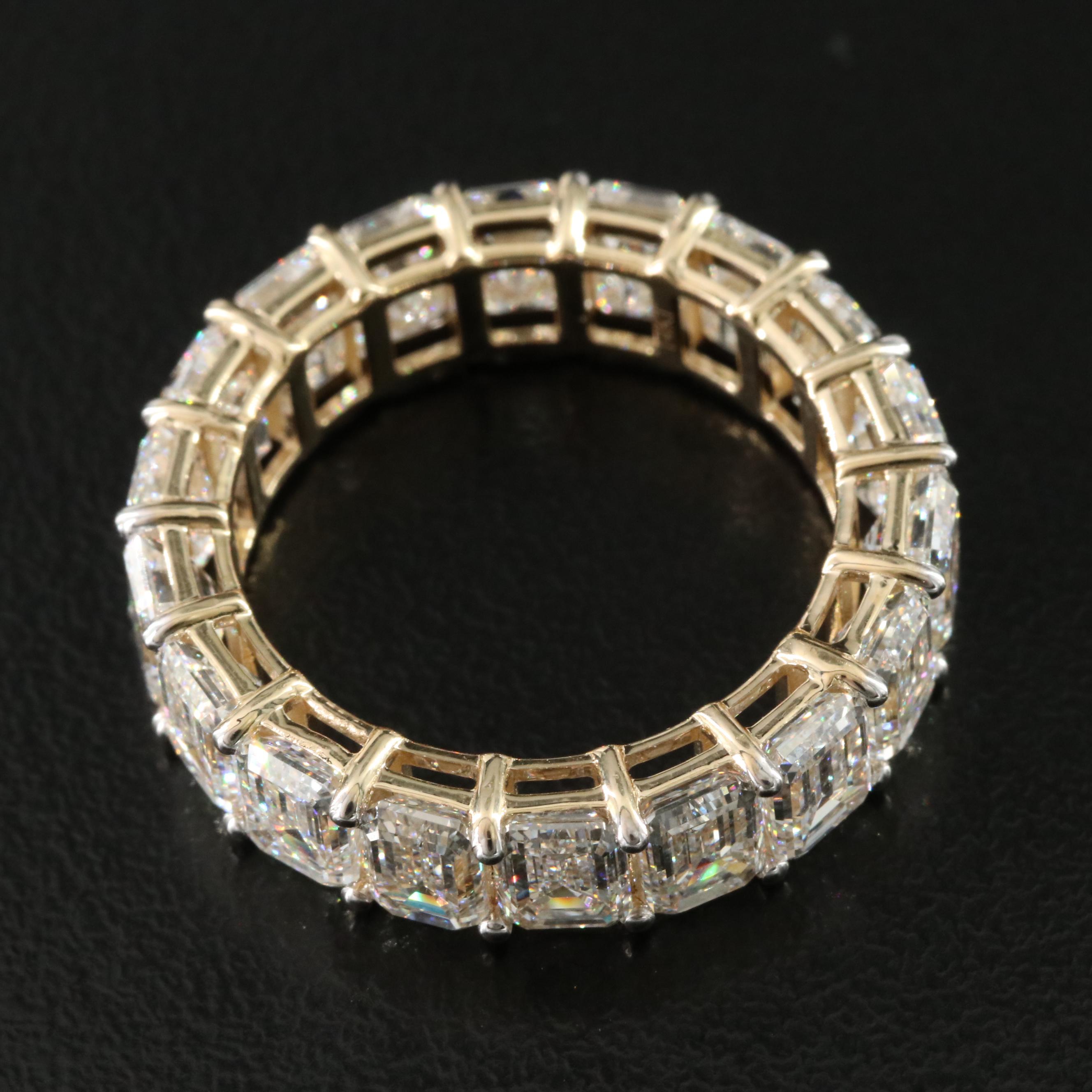 14K 8.76 CTW Lab Grown Diamond Eternity Band