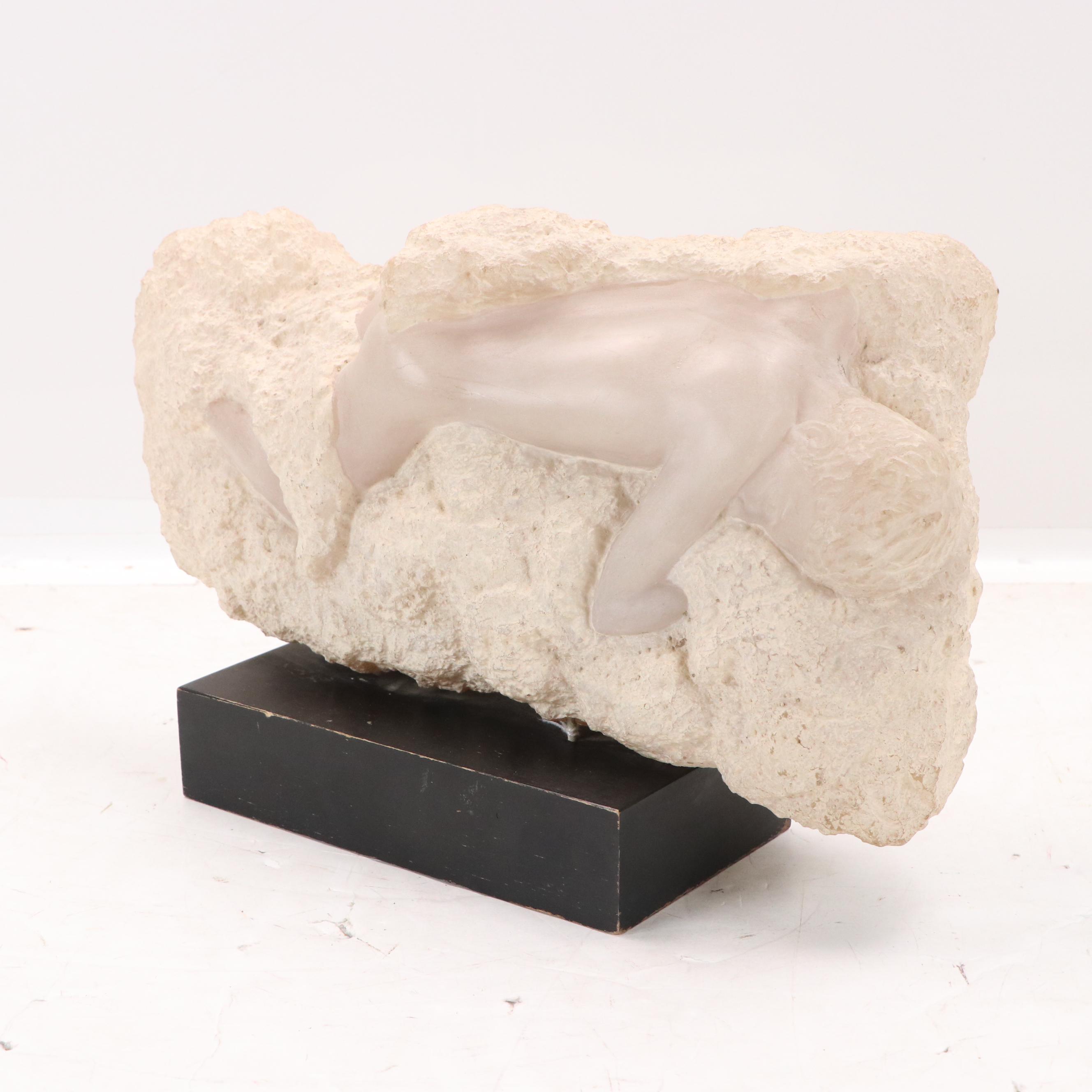 Resin Sculpture After Peggy Mach "Cloud Phantasy," 1972