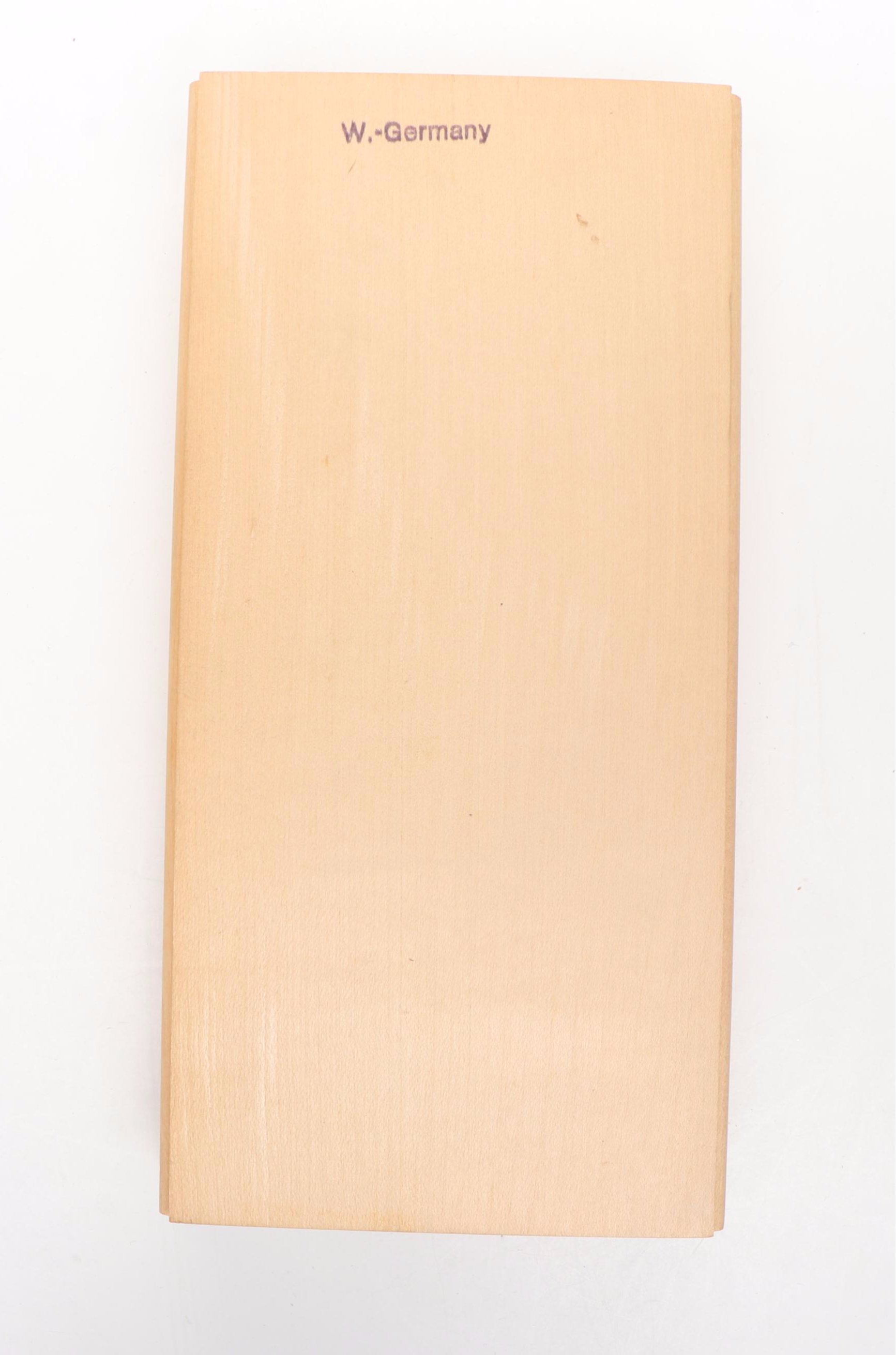 Singaporean Hand-Carved Wood Cookie Molds with Western German Cake Molds