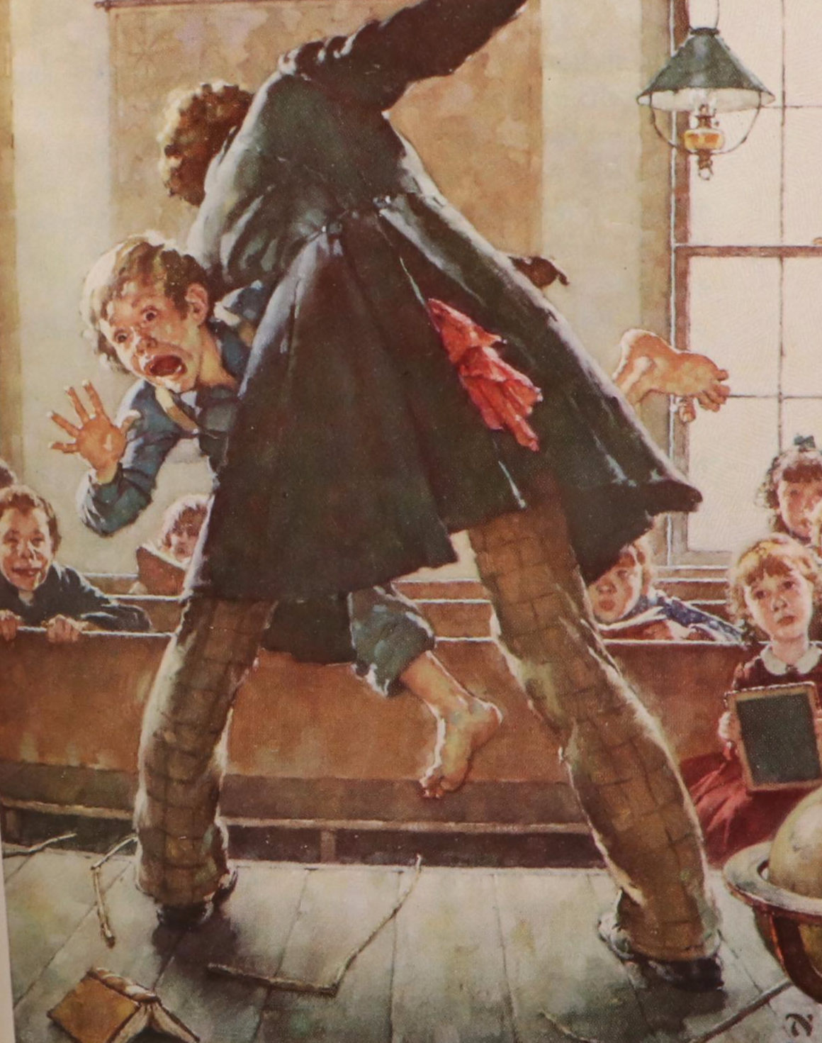 Norman Rockwell Illustrated "Tom Sawyer and Huckleberry Finn" by Mark Twain