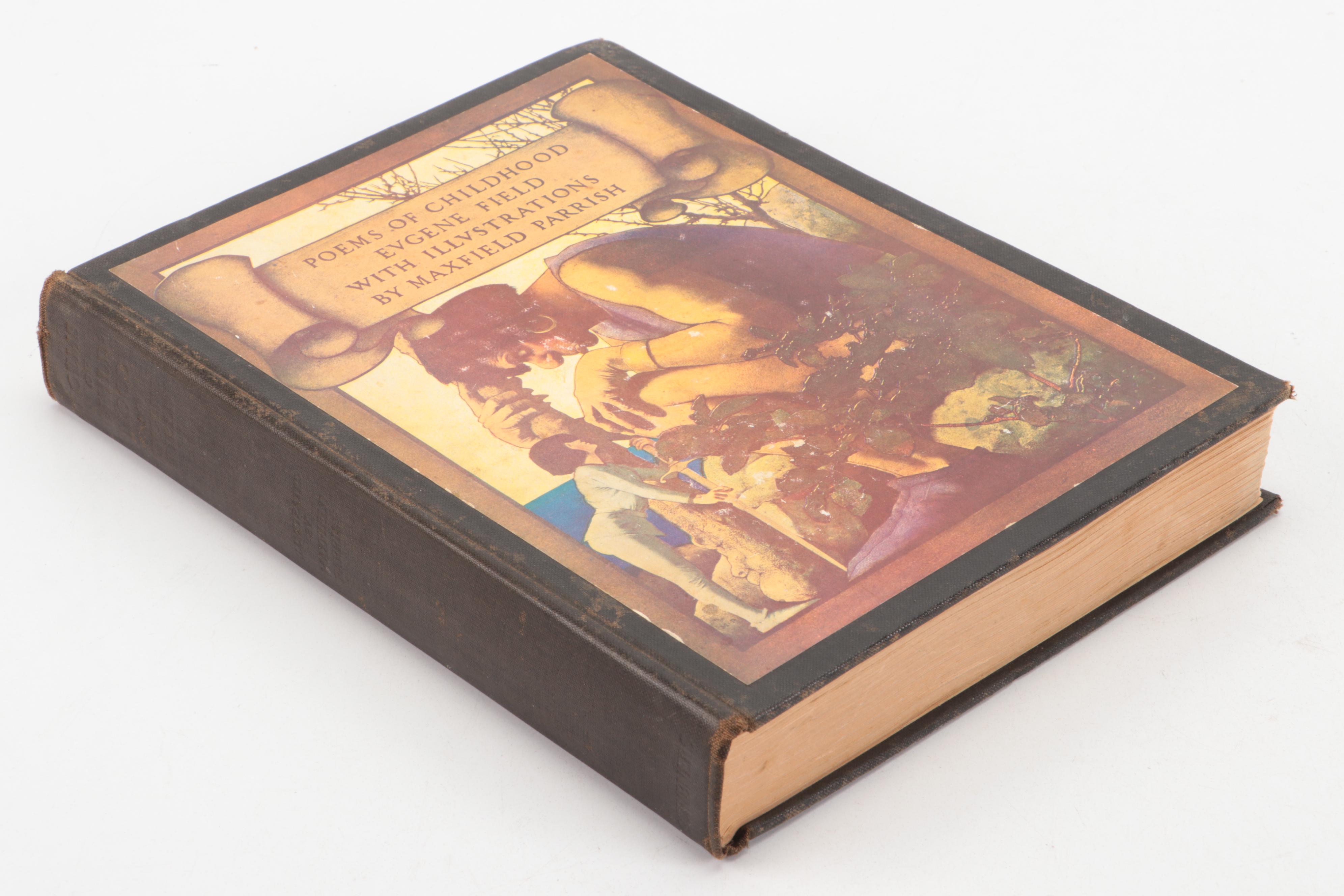 Maxfield Parrish Illustrated First Edition "Poems of Childhood" by Eugene Field