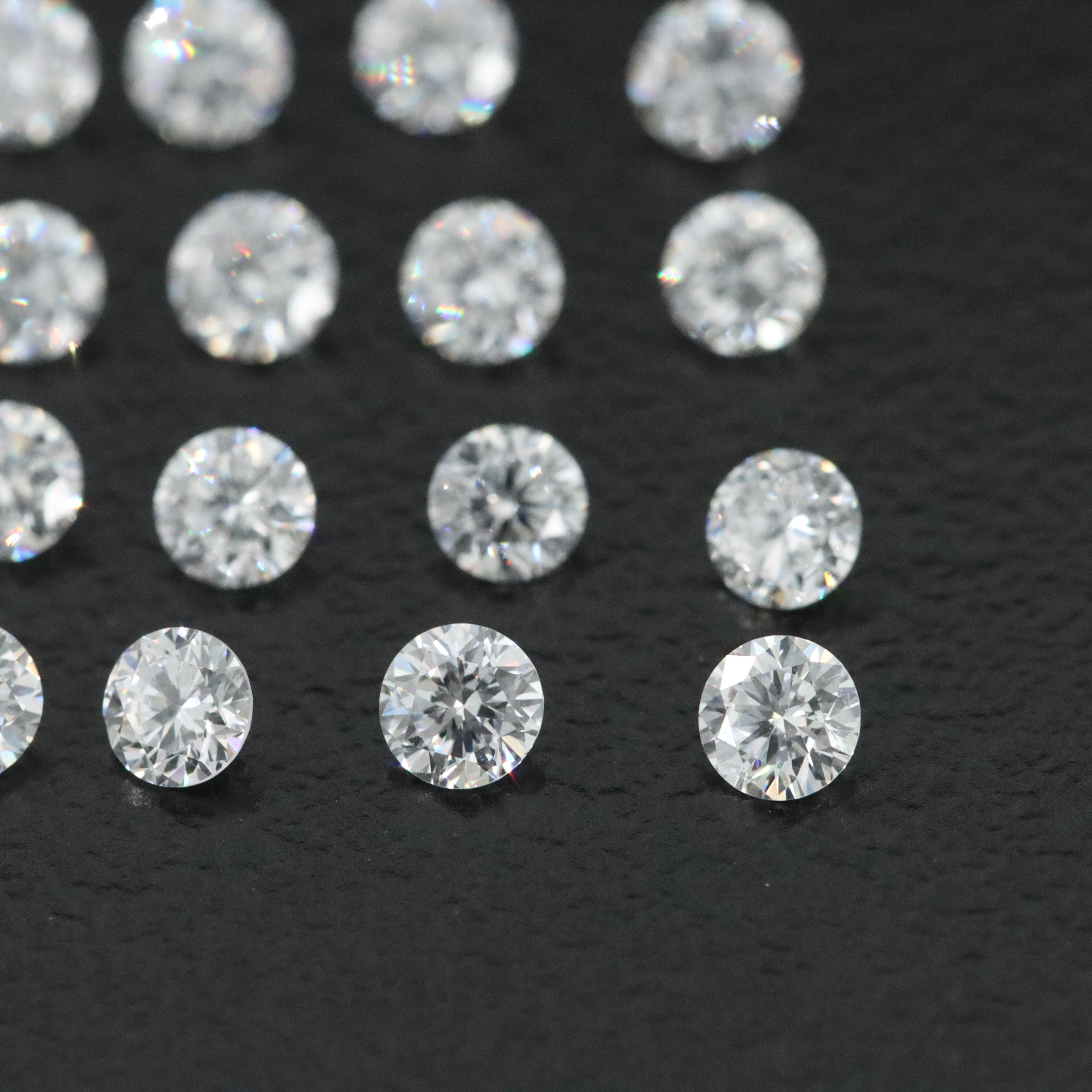 Loose 2.11 CTW Lab Grown Diamonds