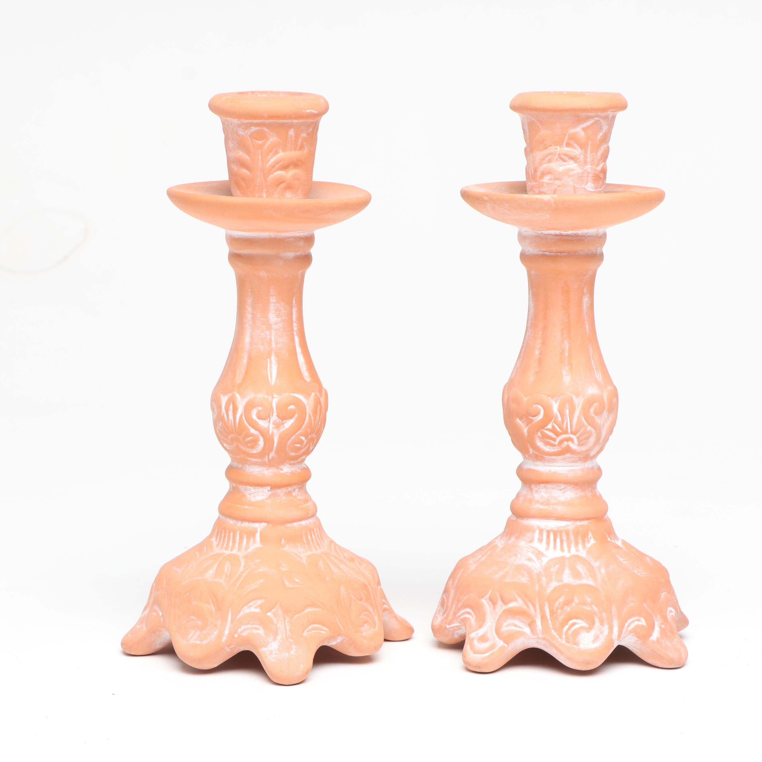 Seville Industries Ceramic Casseroles with Other Candlesticks and Figure