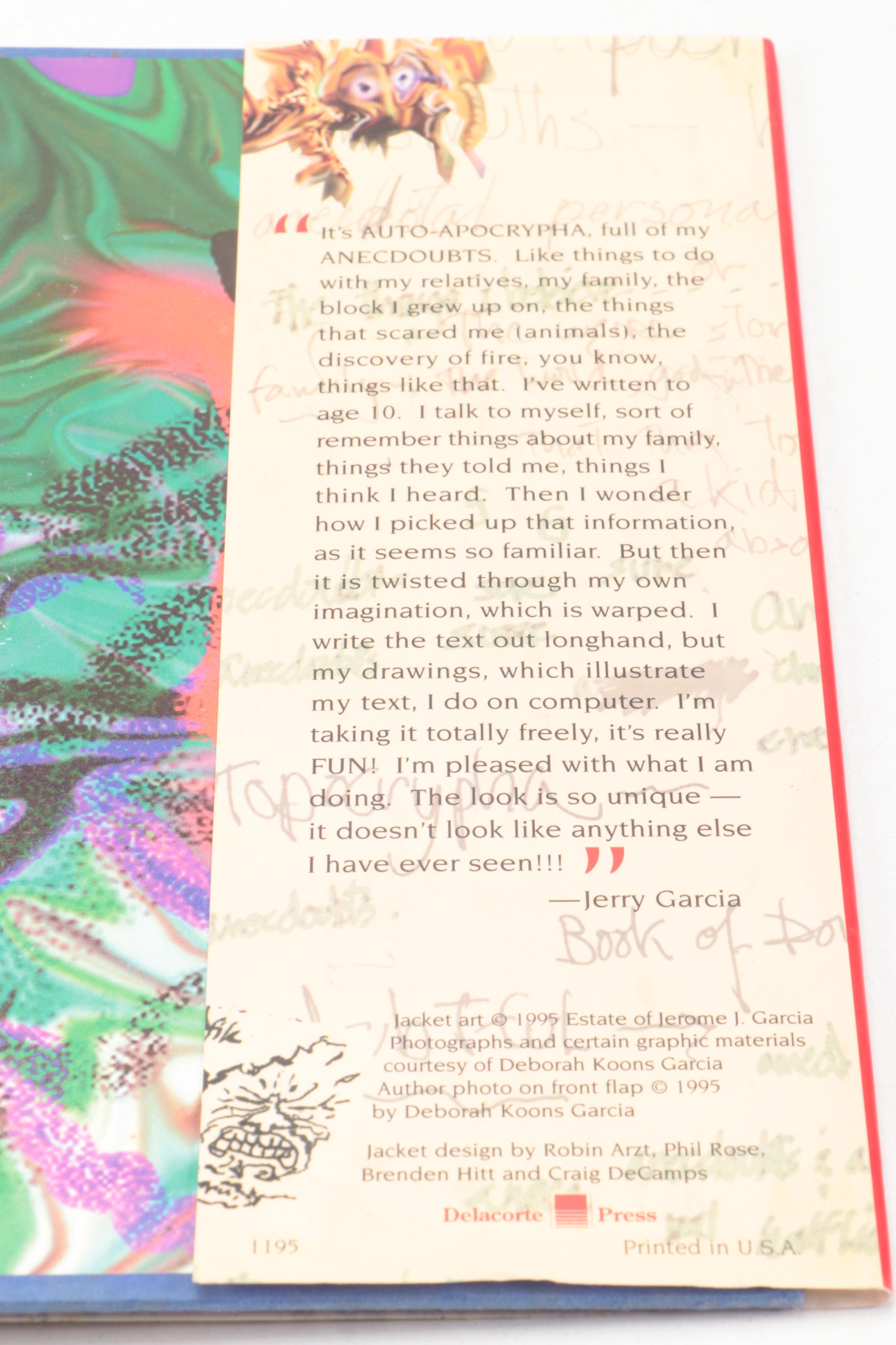 First Printing "Harrington Street" by Jerry Garcia, 1995