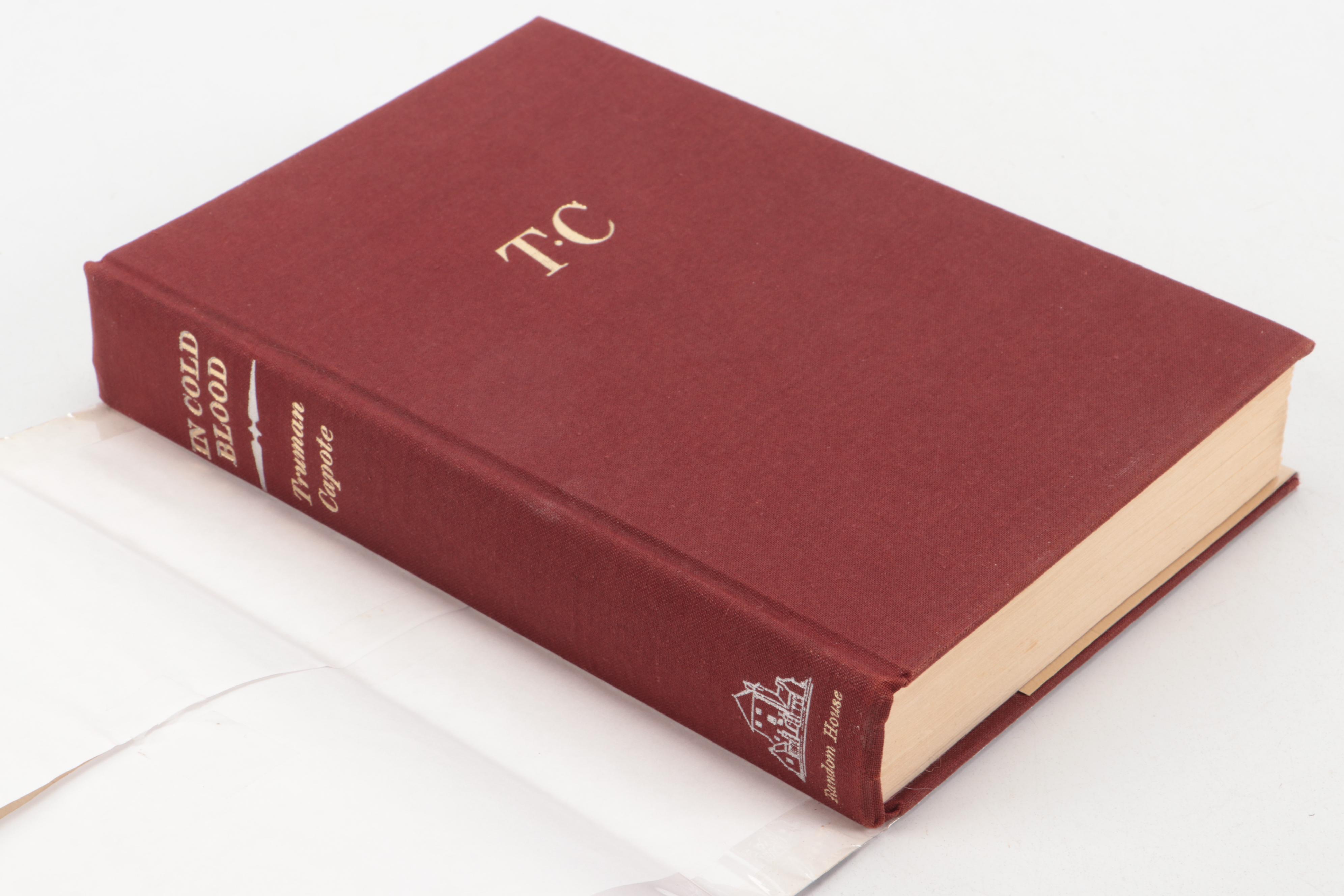 First Printing "In Cold Blood" by Truman Capote, 1966