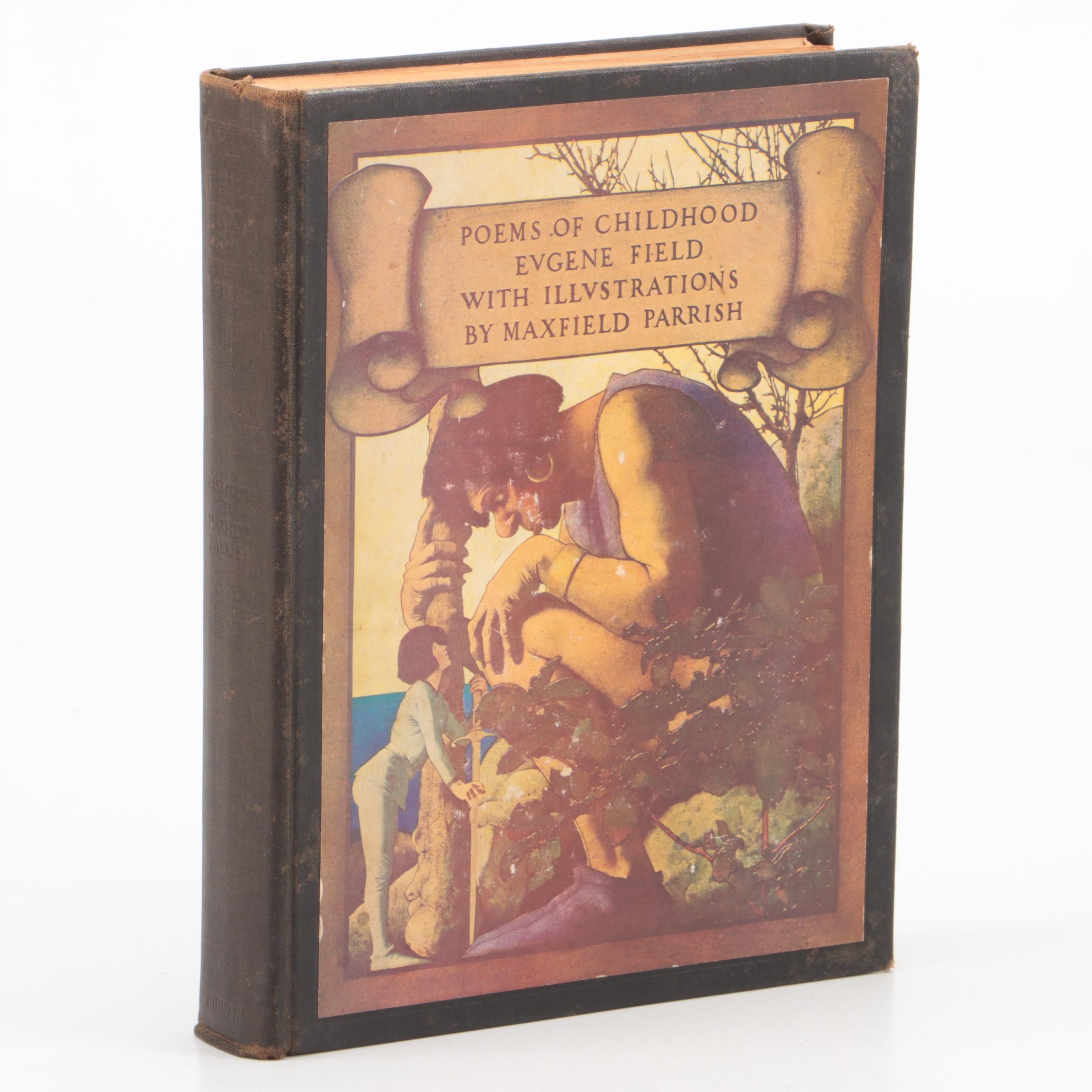 Maxfield Parrish Illustrated First Edition "Poems of Childhood" by Eugene Field