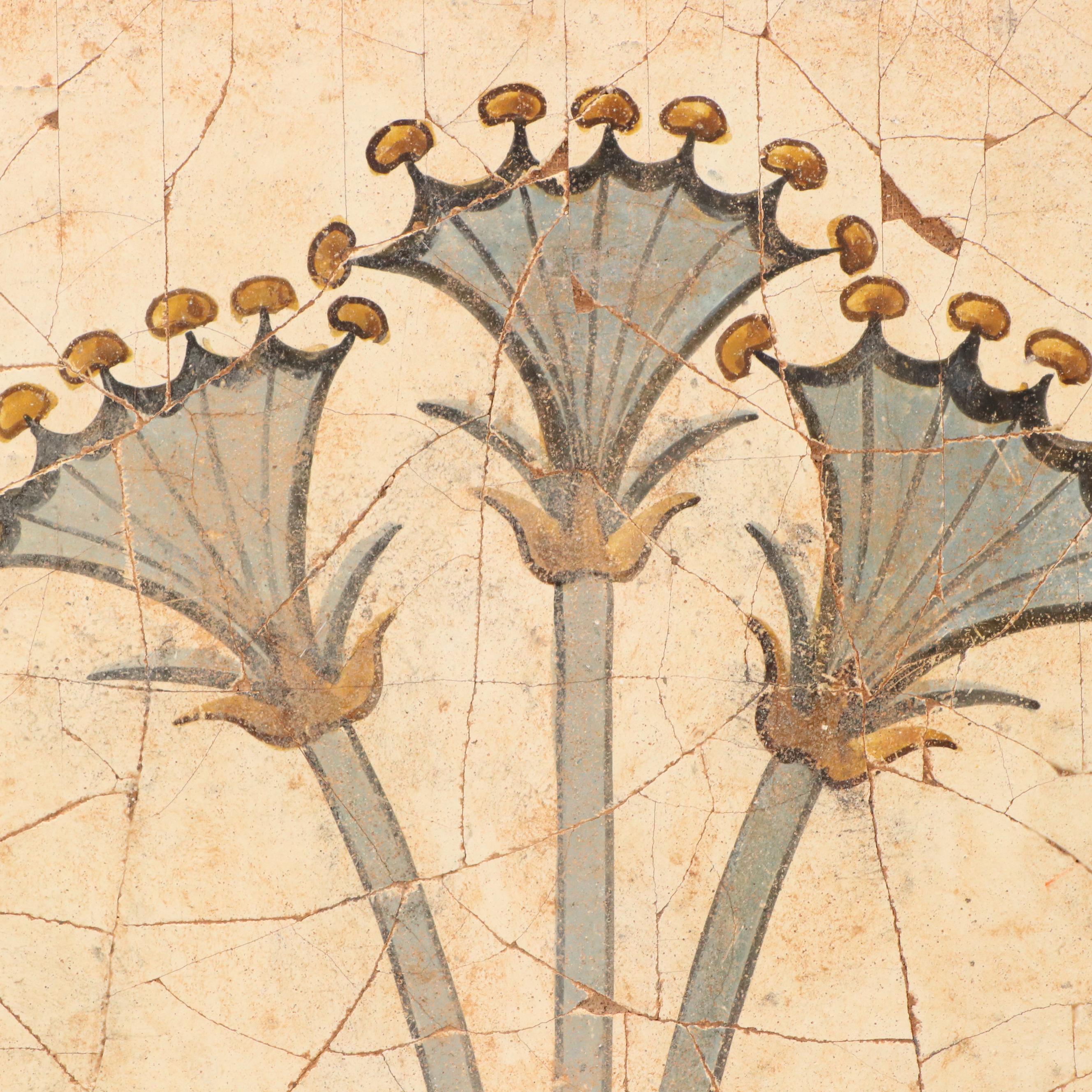 Cricket Relief Print "Wild Flowers," Late 20th Century, and More