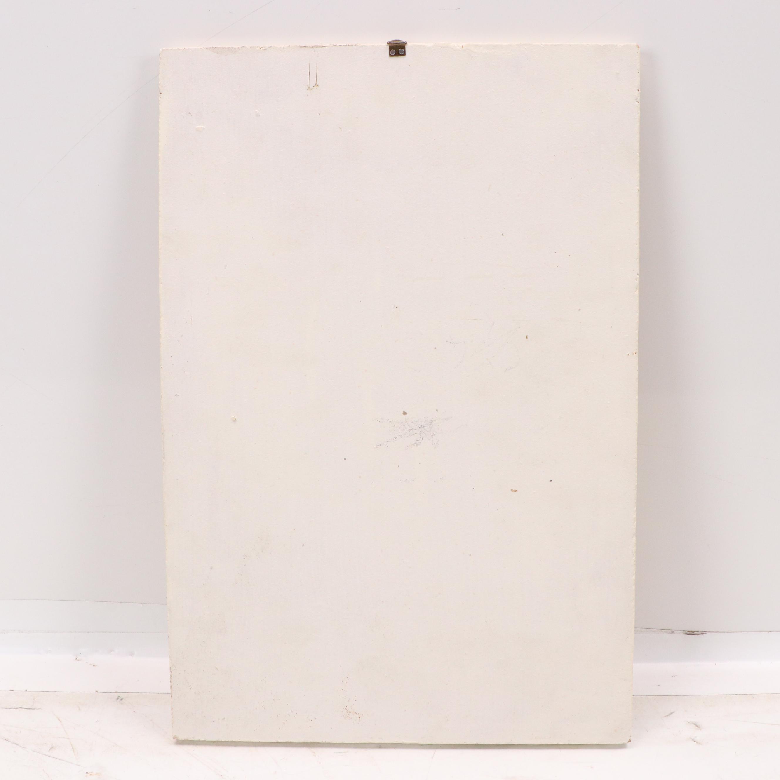 Cricket Relief Print "Wild Flowers," Late 20th Century, and More