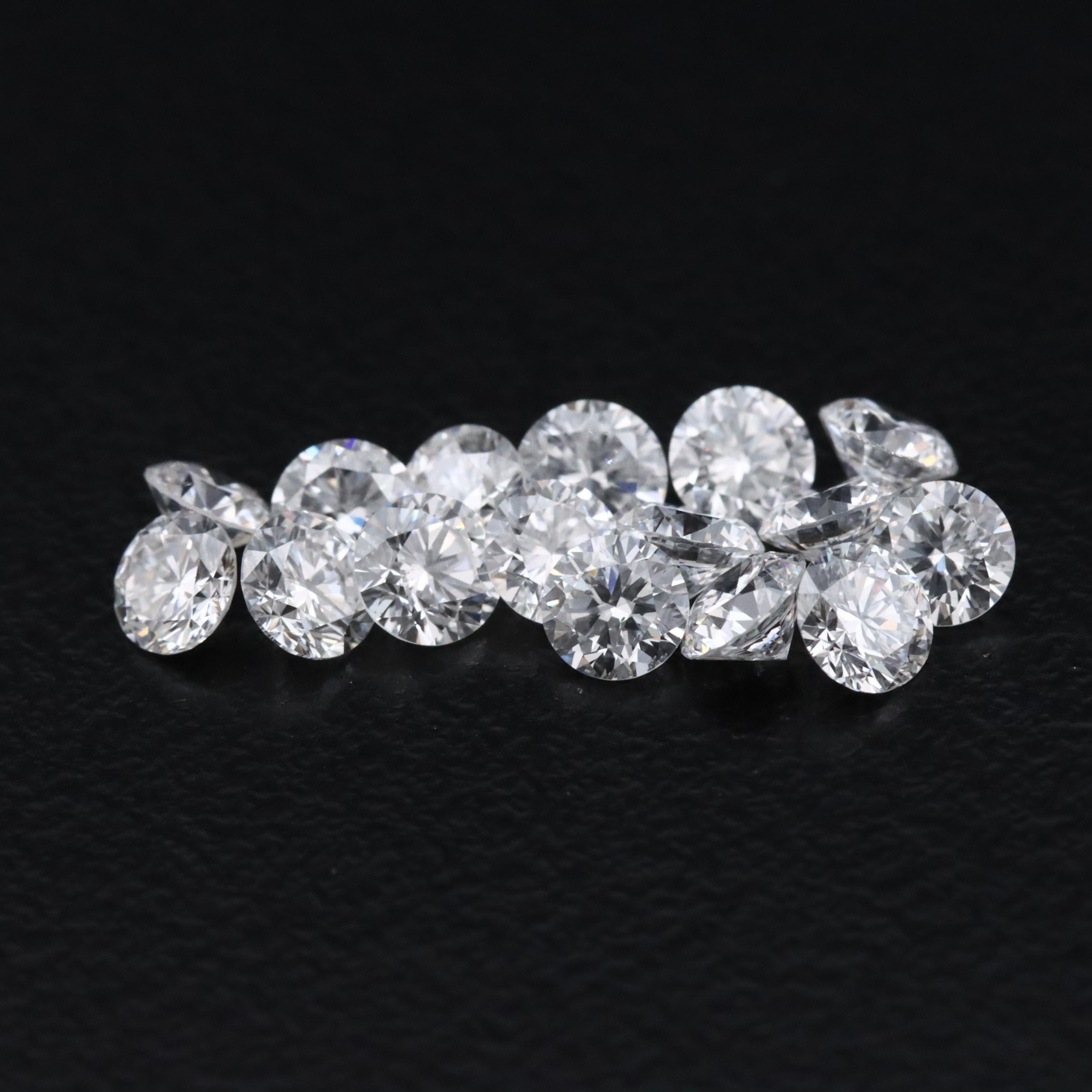 Loose 2.09 CTW Lab Grown Diamonds