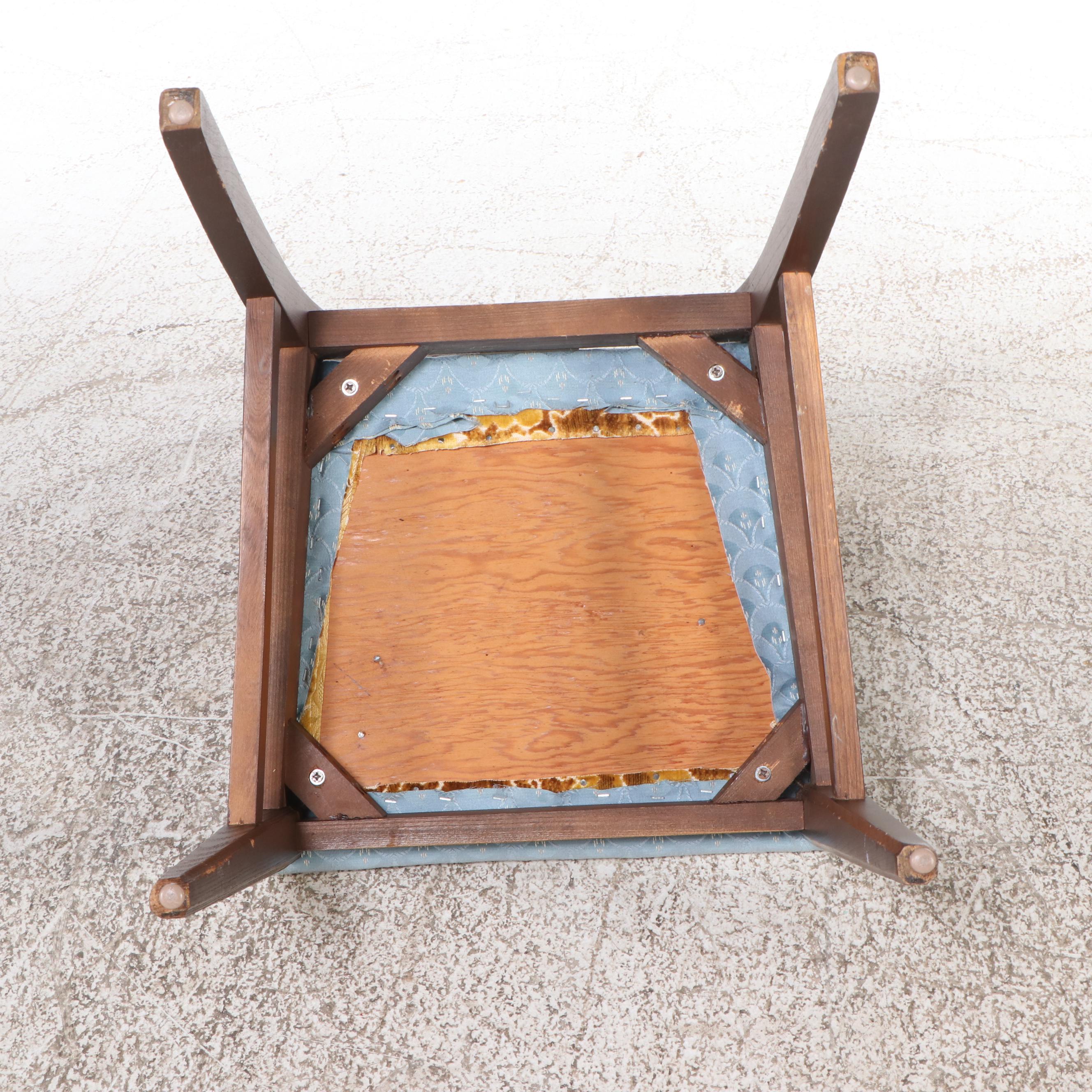 Mid Century Modern Walnut Five-Piece Dining Set, Mid-20th Century