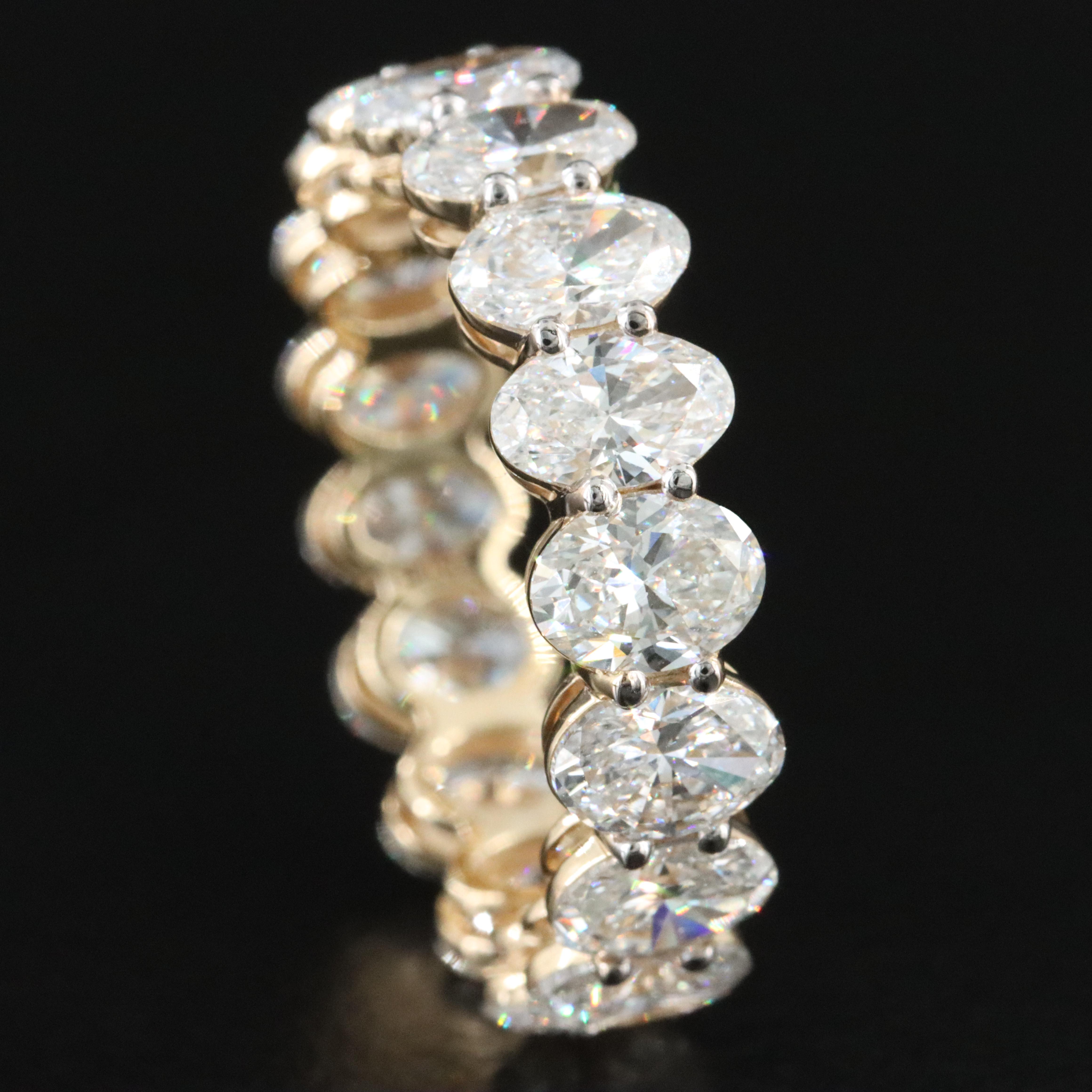 14K 5.40 CTW Lab Grown Diamond Eternity Band