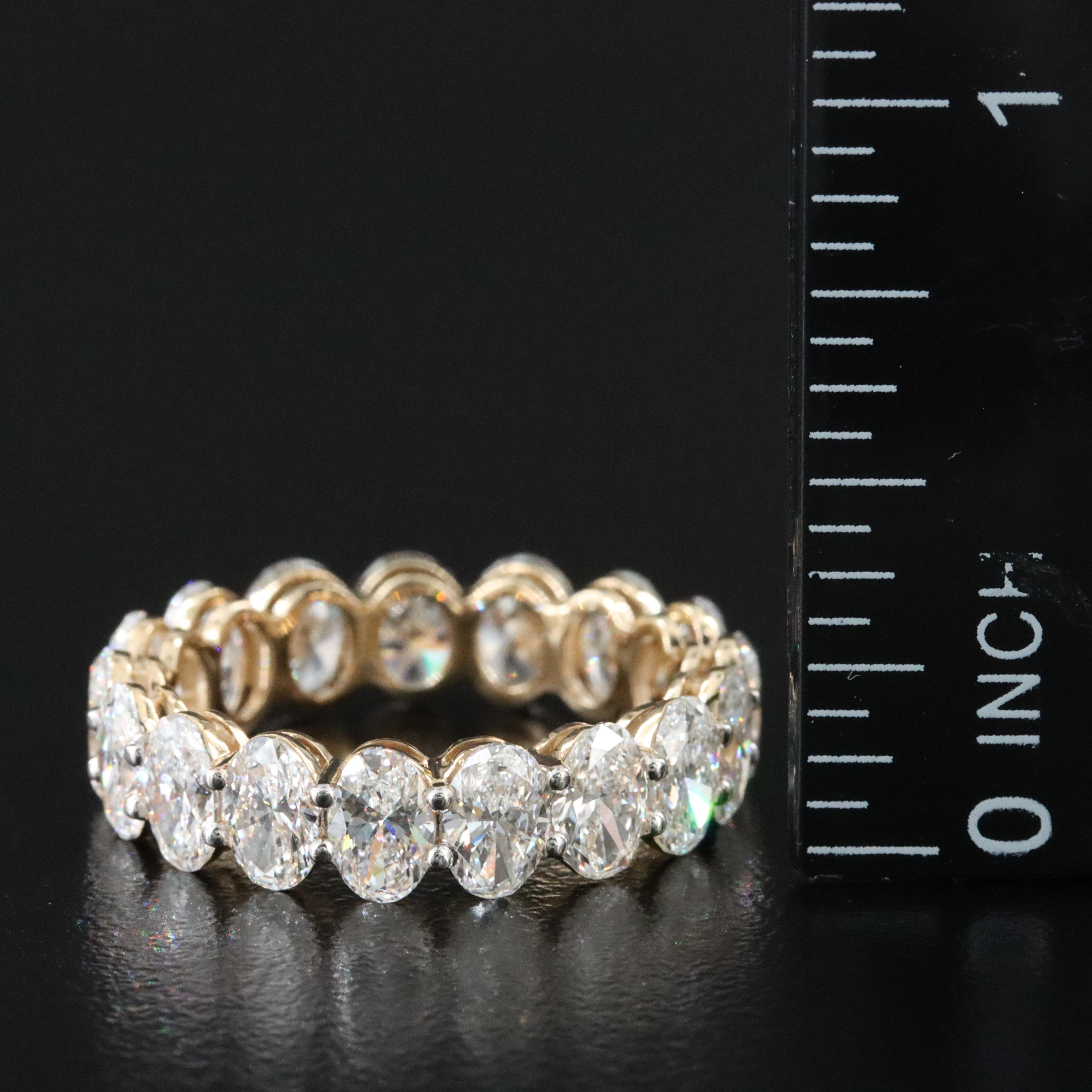 14K 5.40 CTW Lab Grown Diamond Eternity Band