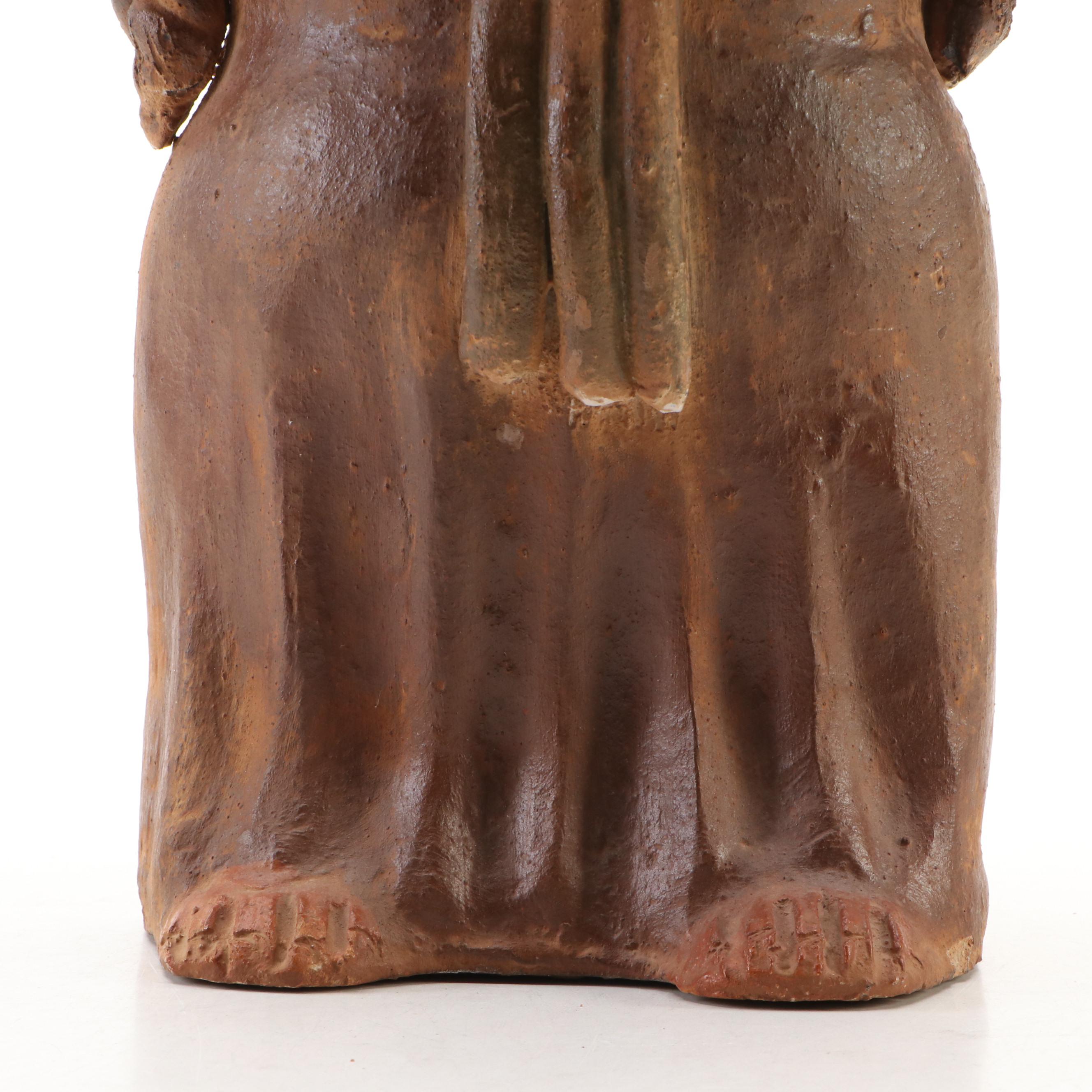 Mexican Style Earthenware Gorda Figurine