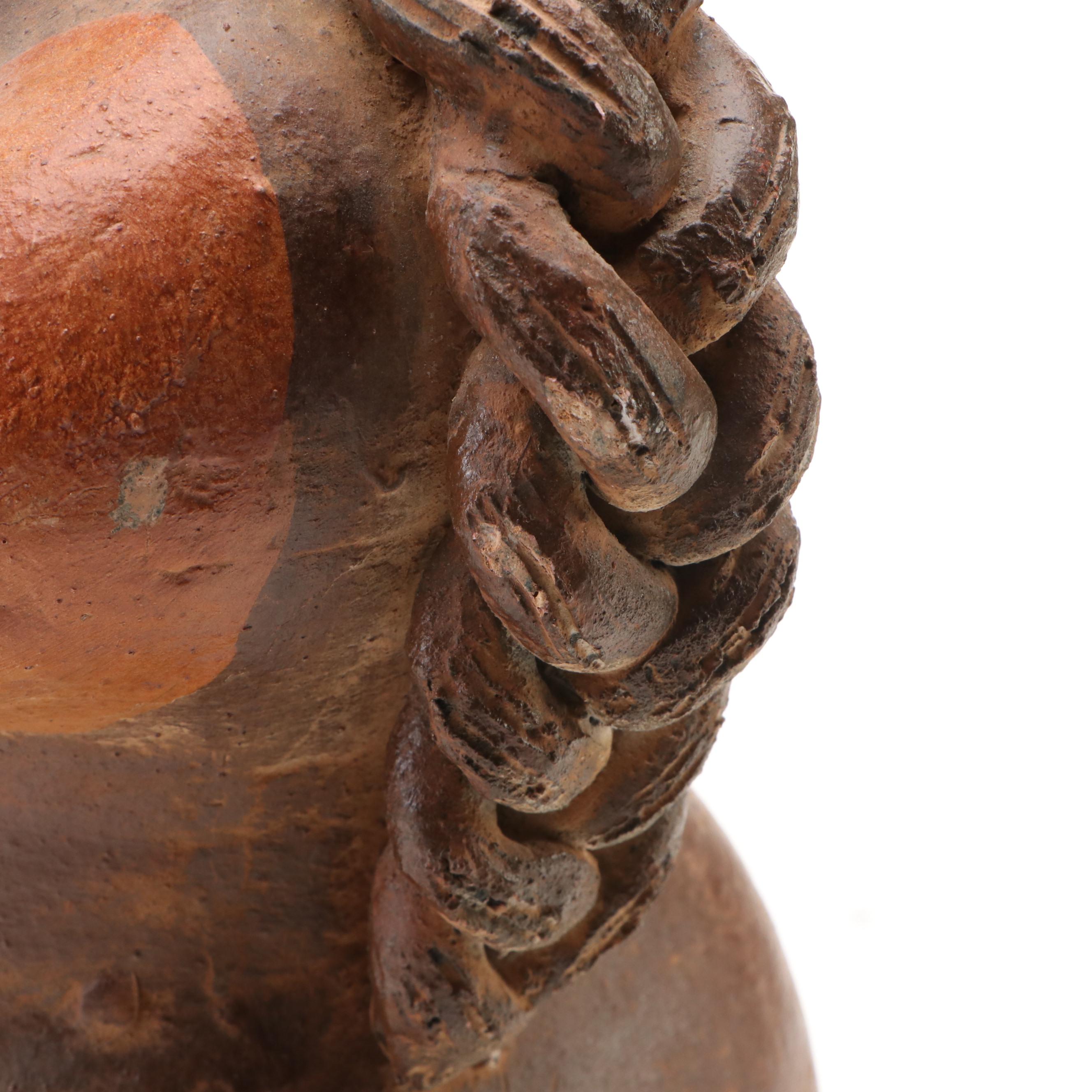 Mexican Style Earthenware Gorda Figurine