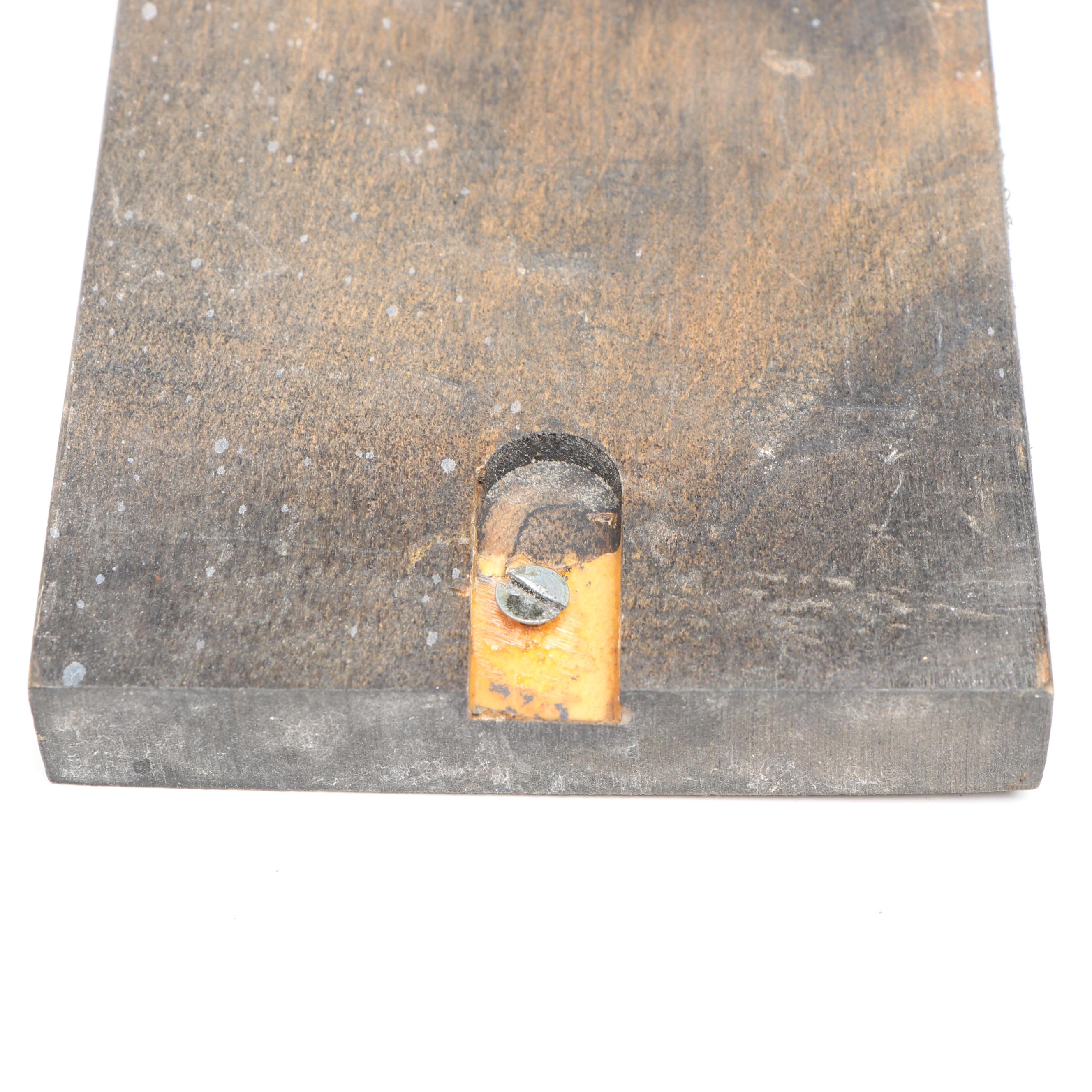 European Wood Carved Gingerbread Mold Repurposed Hanging Wall Décor