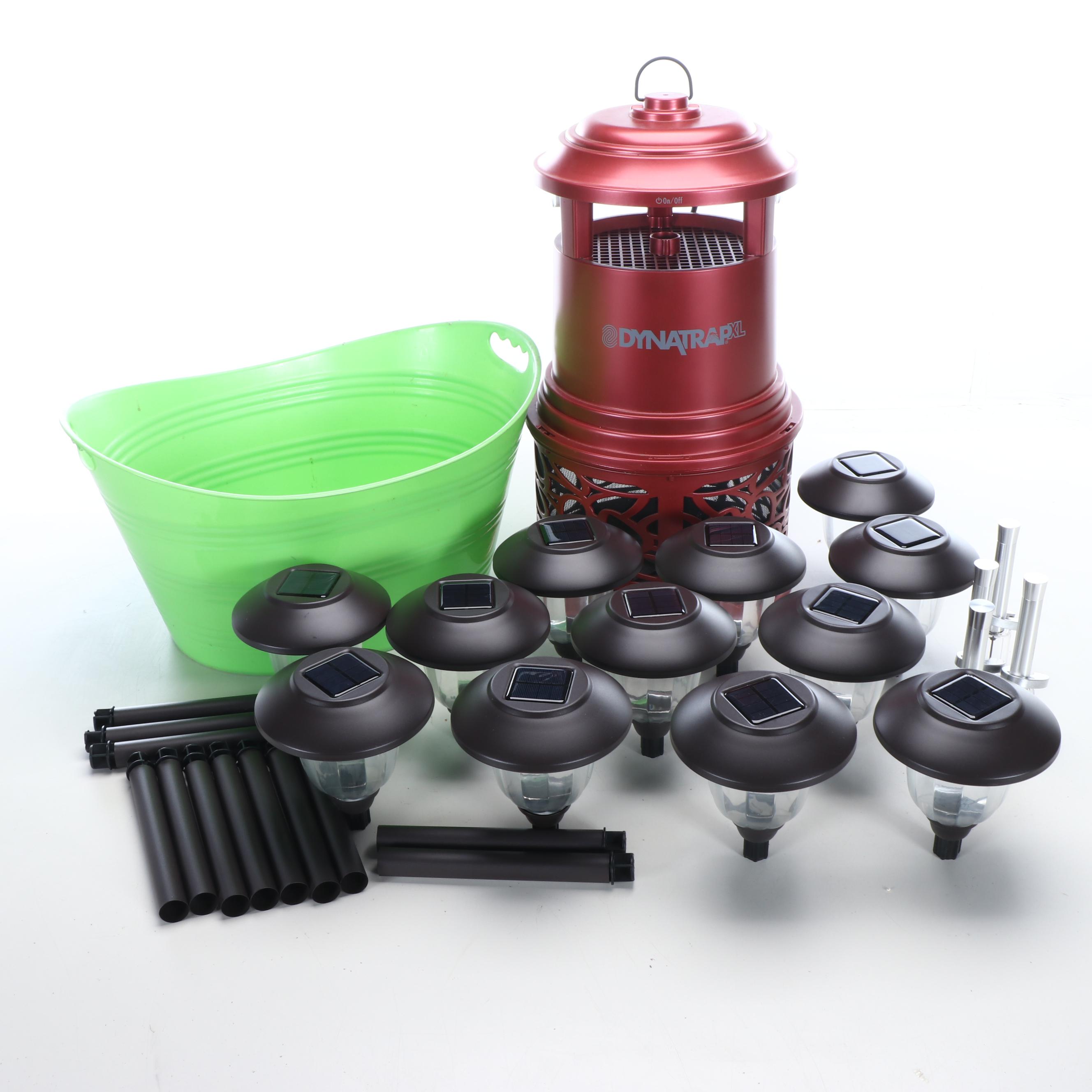DynaTrap with Solar Garden Accent Lights