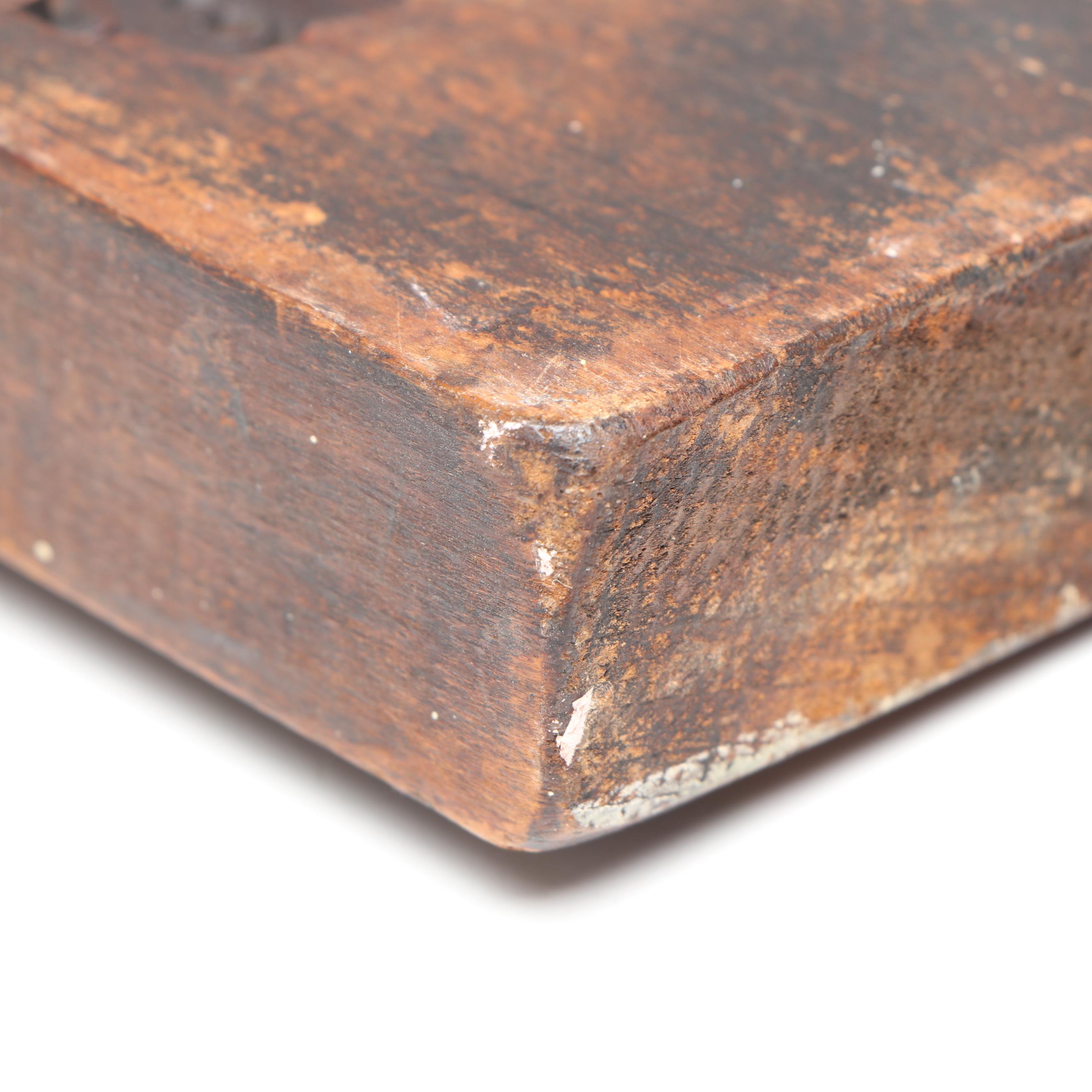 European Wood Carved Gingerbread Mold Repurposed Hanging Wall Décor