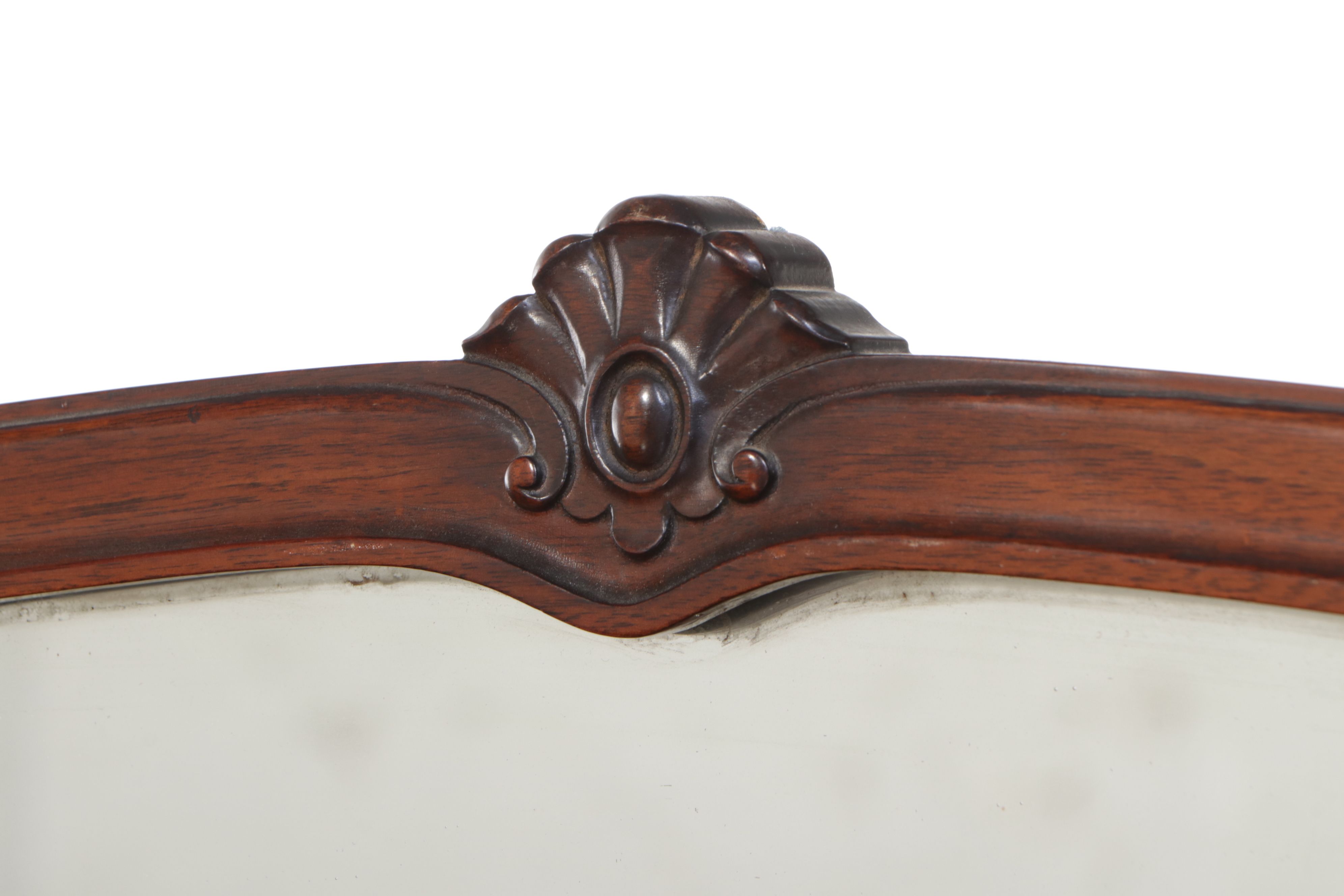 Royal Mantel and Furniture Co. Edwardian Style Mahogany Sideboard with Mirror