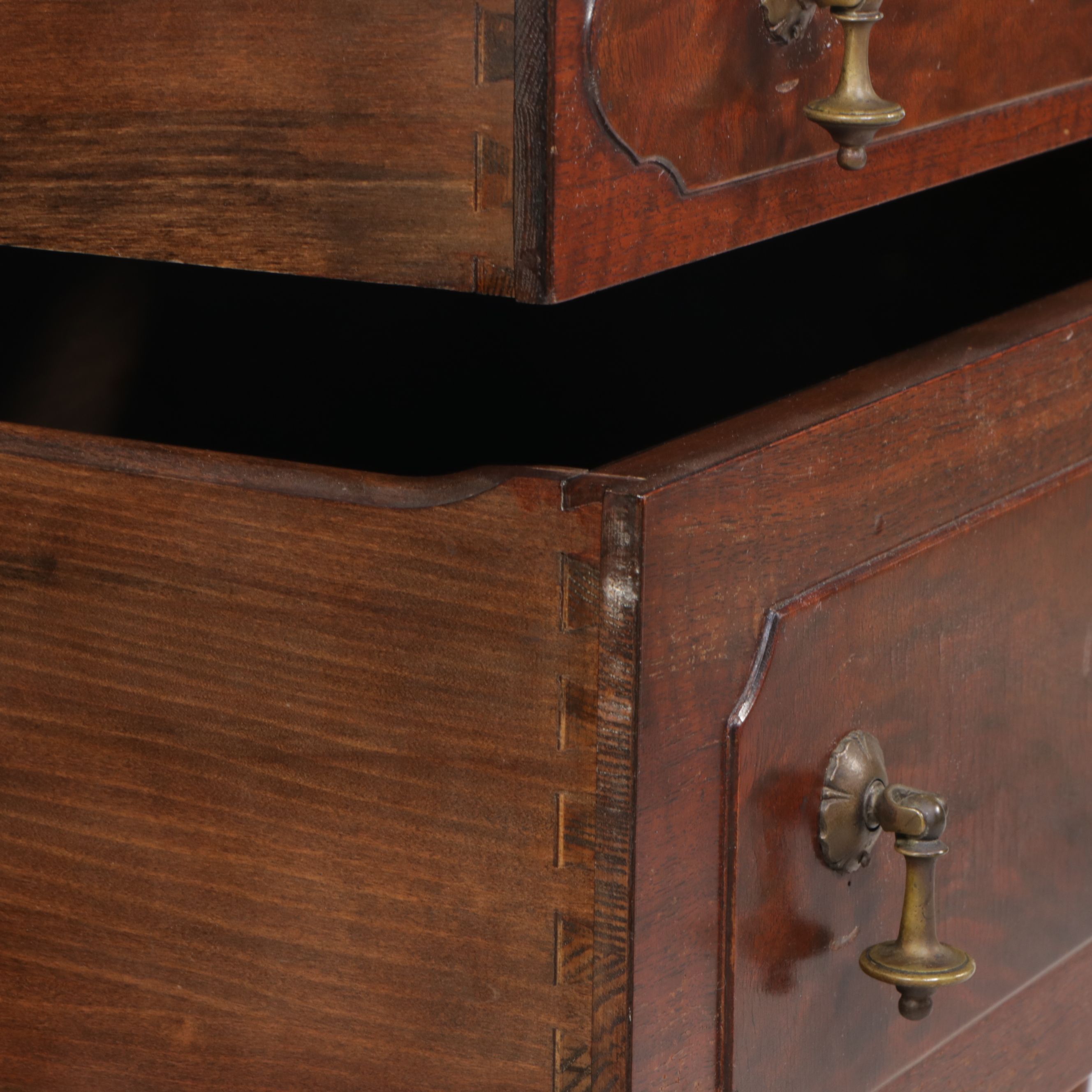 Royal Mantel and Furniture Co. Edwardian Style Mahogany Sideboard with Mirror