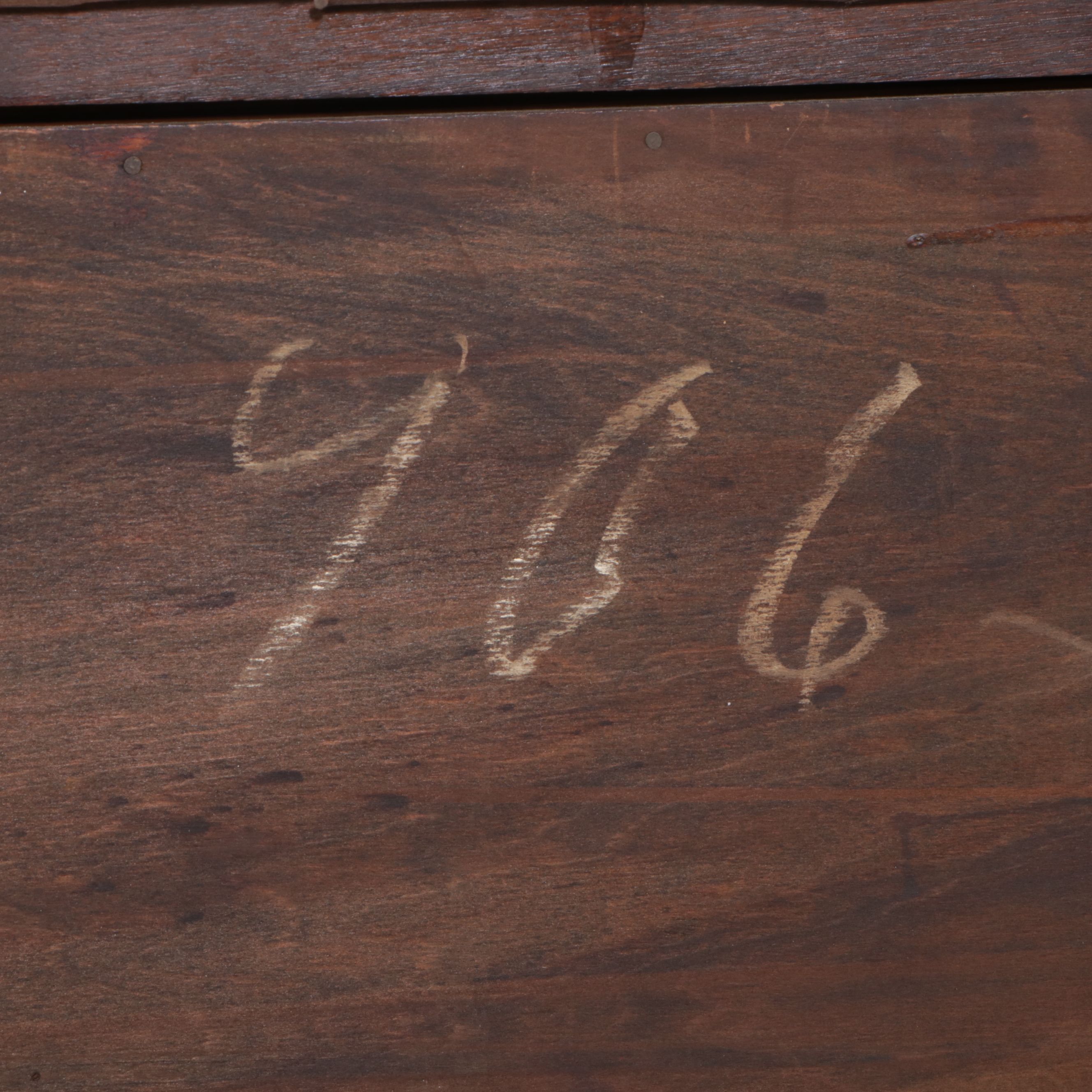 Royal Mantel and Furniture Co. Edwardian Style Mahogany Sideboard with Mirror