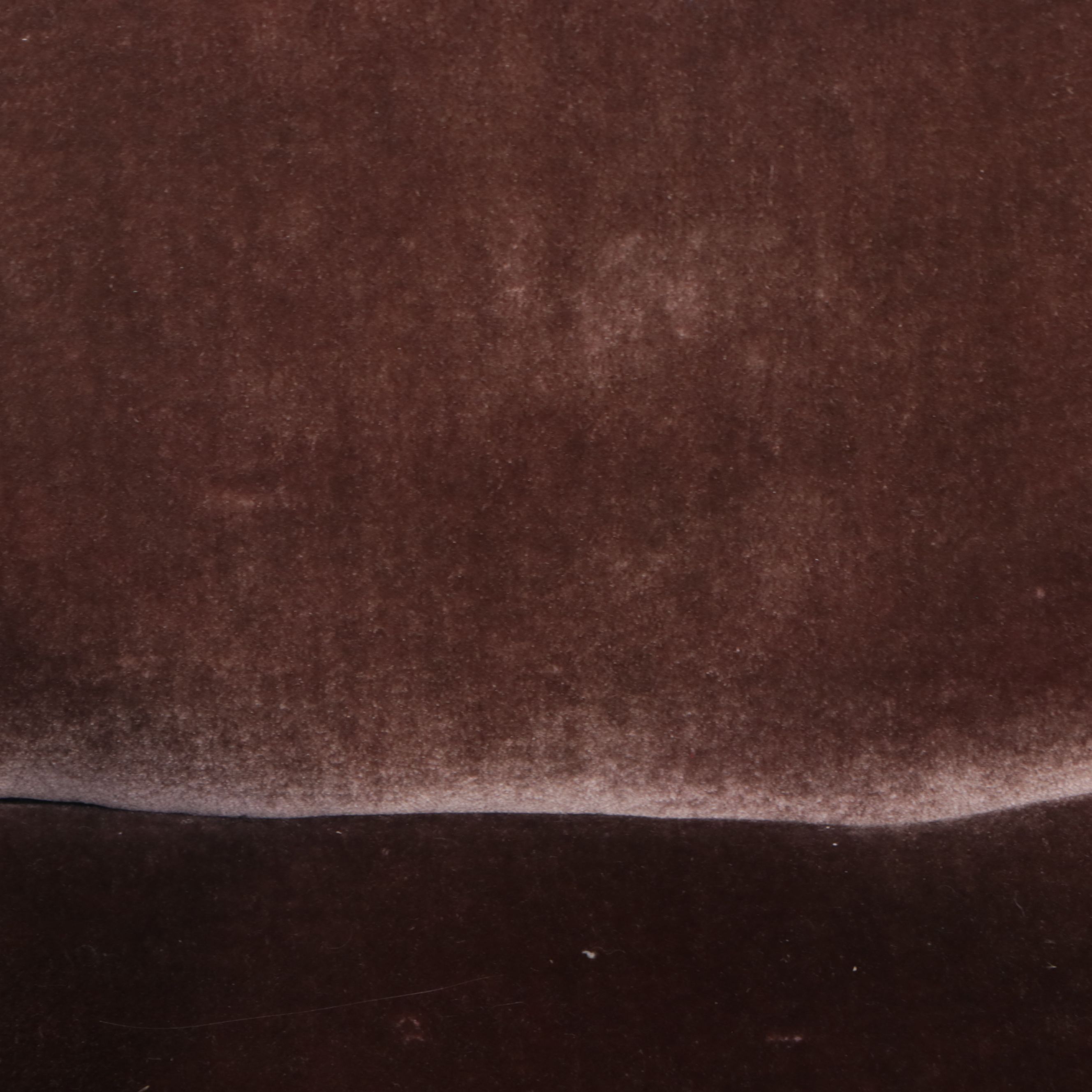 Mixed Fabric Upholstered Claw and Ball Foot Armchair, 20th Century