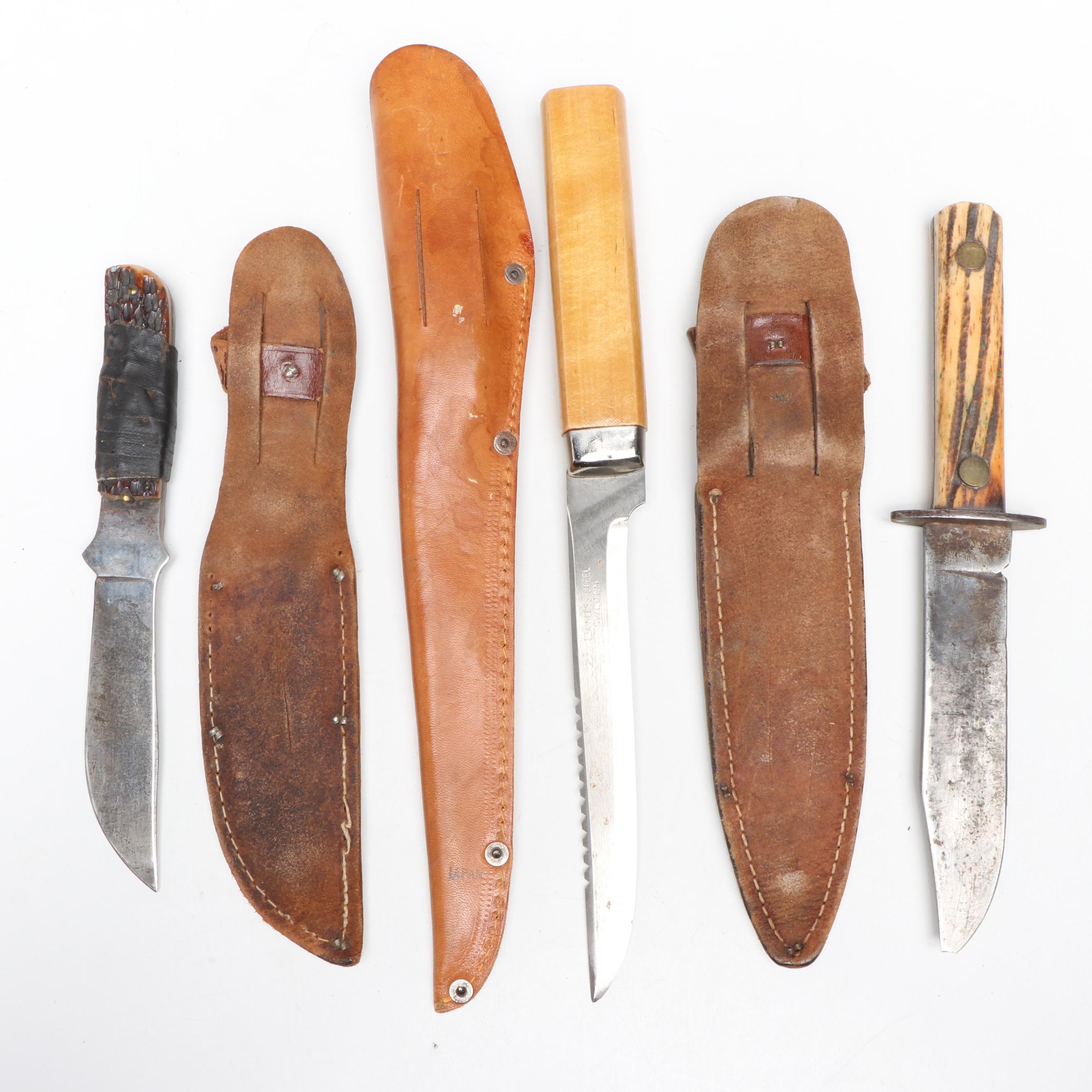 Robeson and More Knives, Whitman's Metal Chocolate Tin, and Ohio License Plates