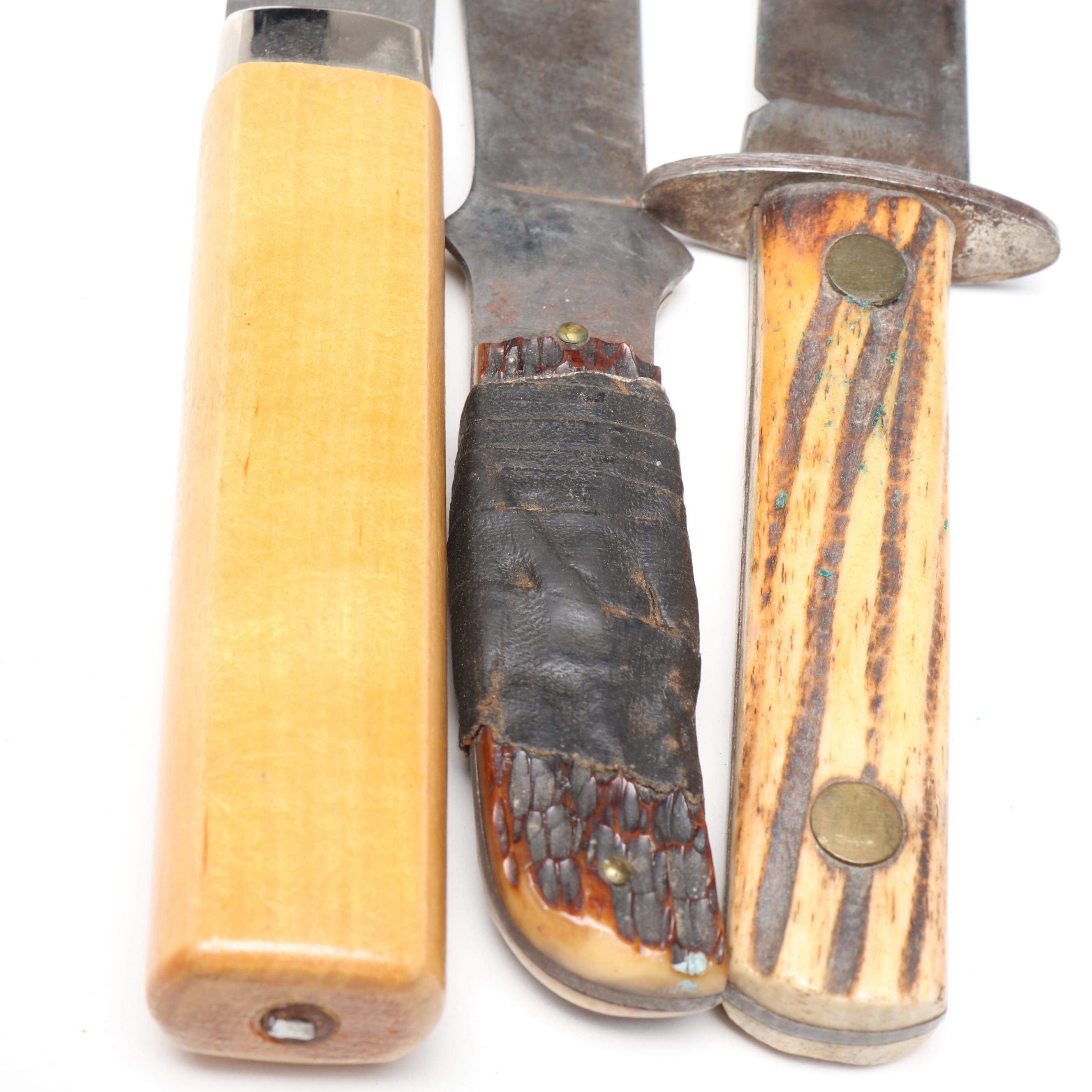 Robeson and More Knives, Whitman's Metal Chocolate Tin, and Ohio License Plates