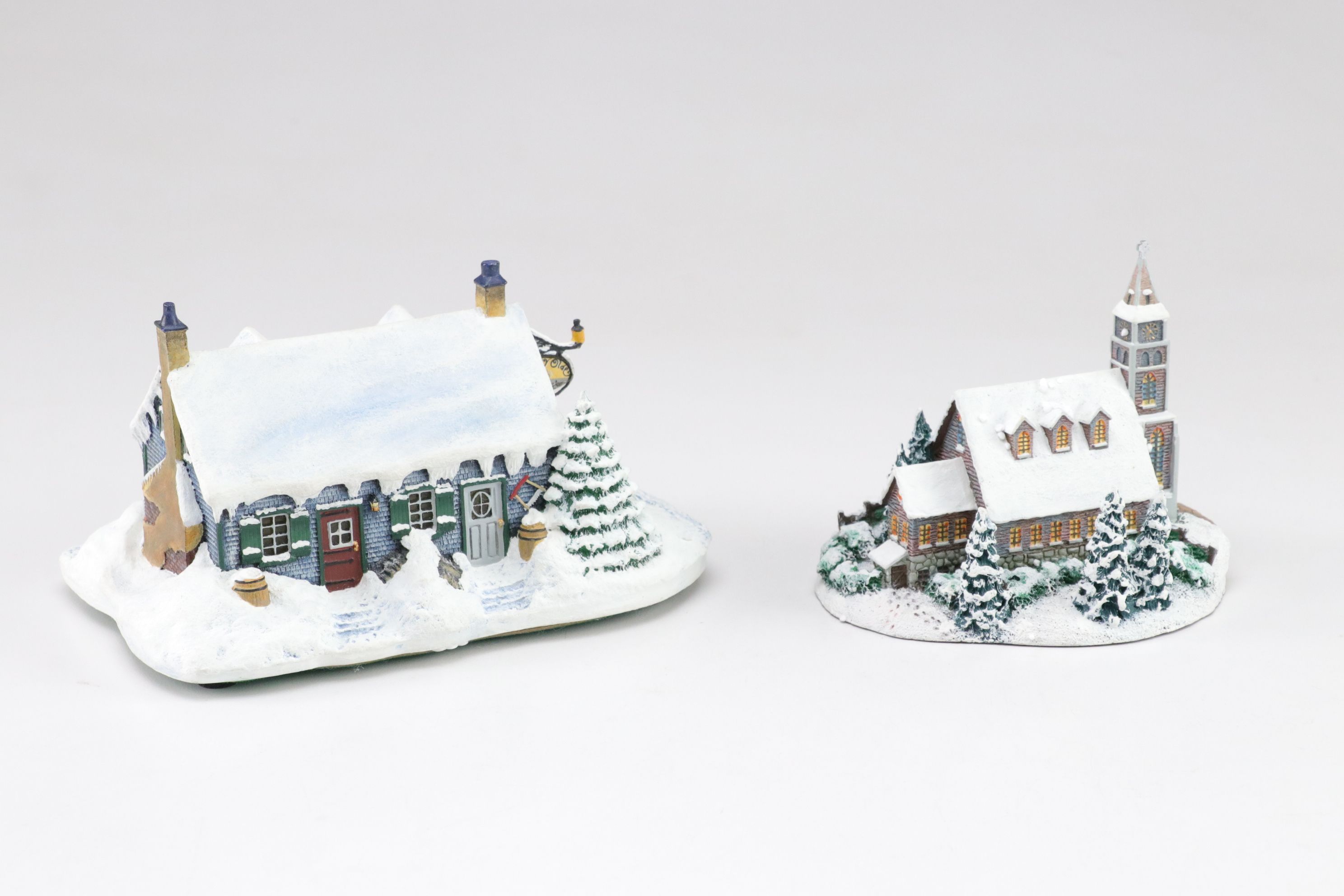 Hawthorne Village "Ye Very Olde Fruitcake Shoppe" & More Christmas Houses