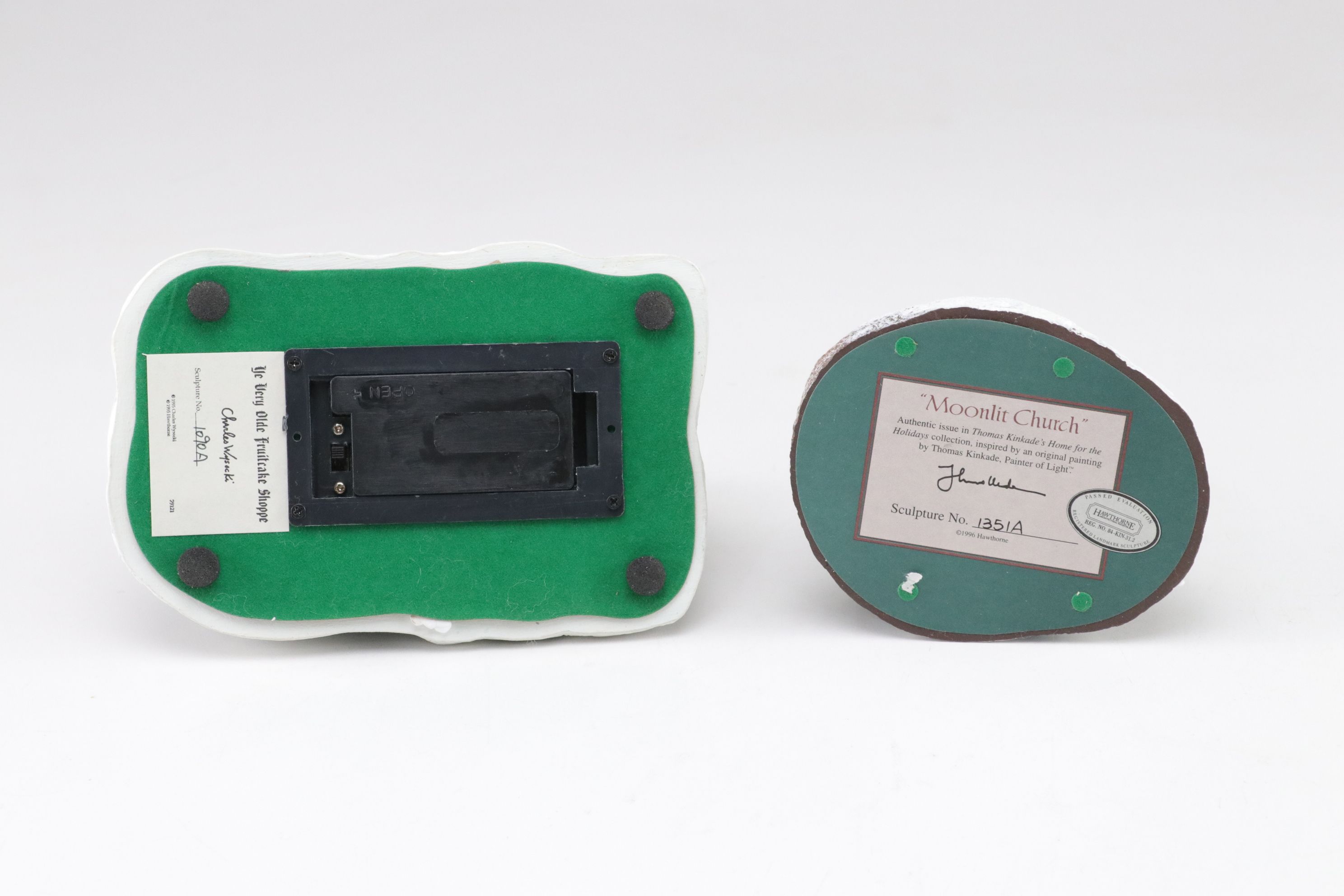 Hawthorne Village "Ye Very Olde Fruitcake Shoppe" & More Christmas Houses