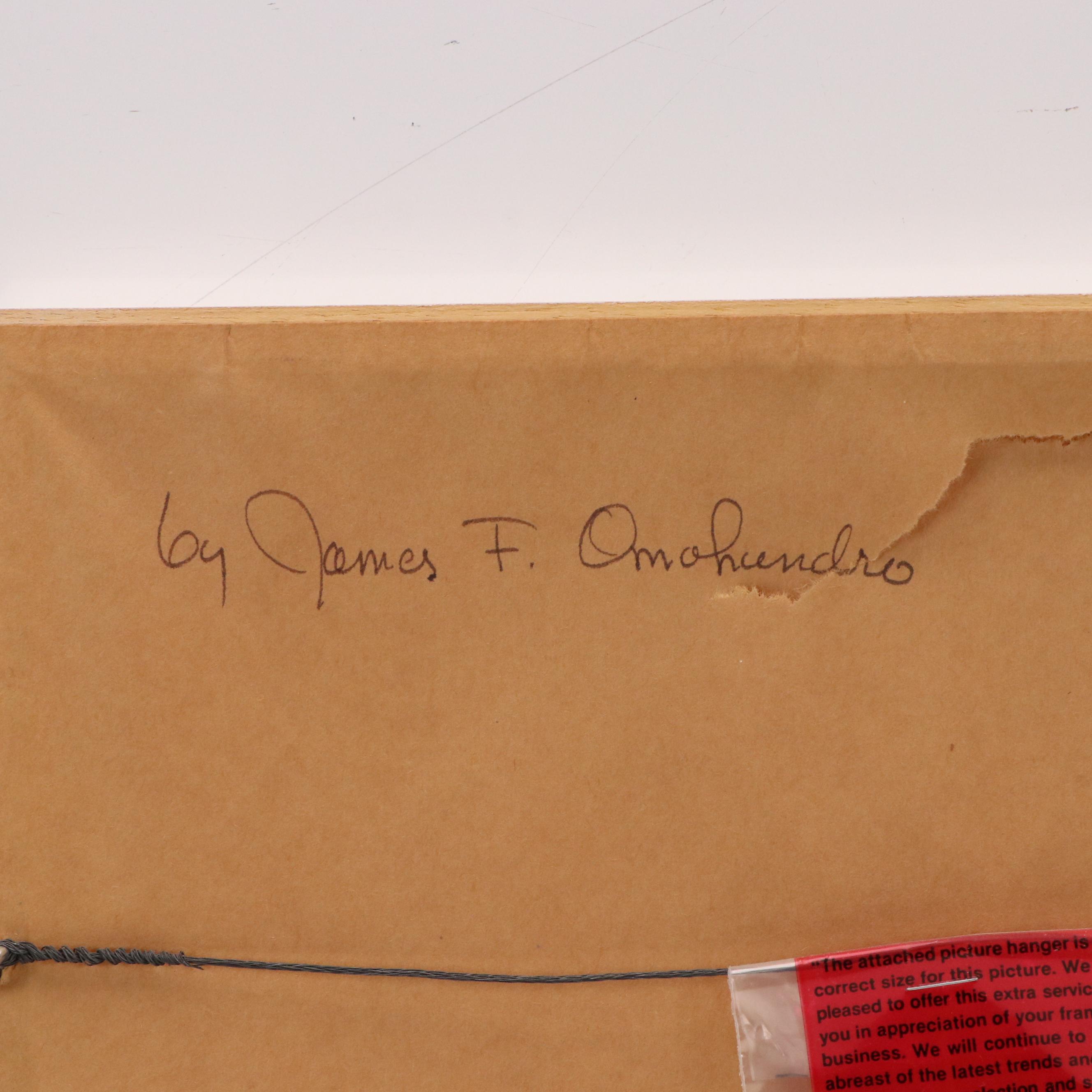 James F. Omohundro Serigraphs of Maritime Scenes and Equestrian Portraits