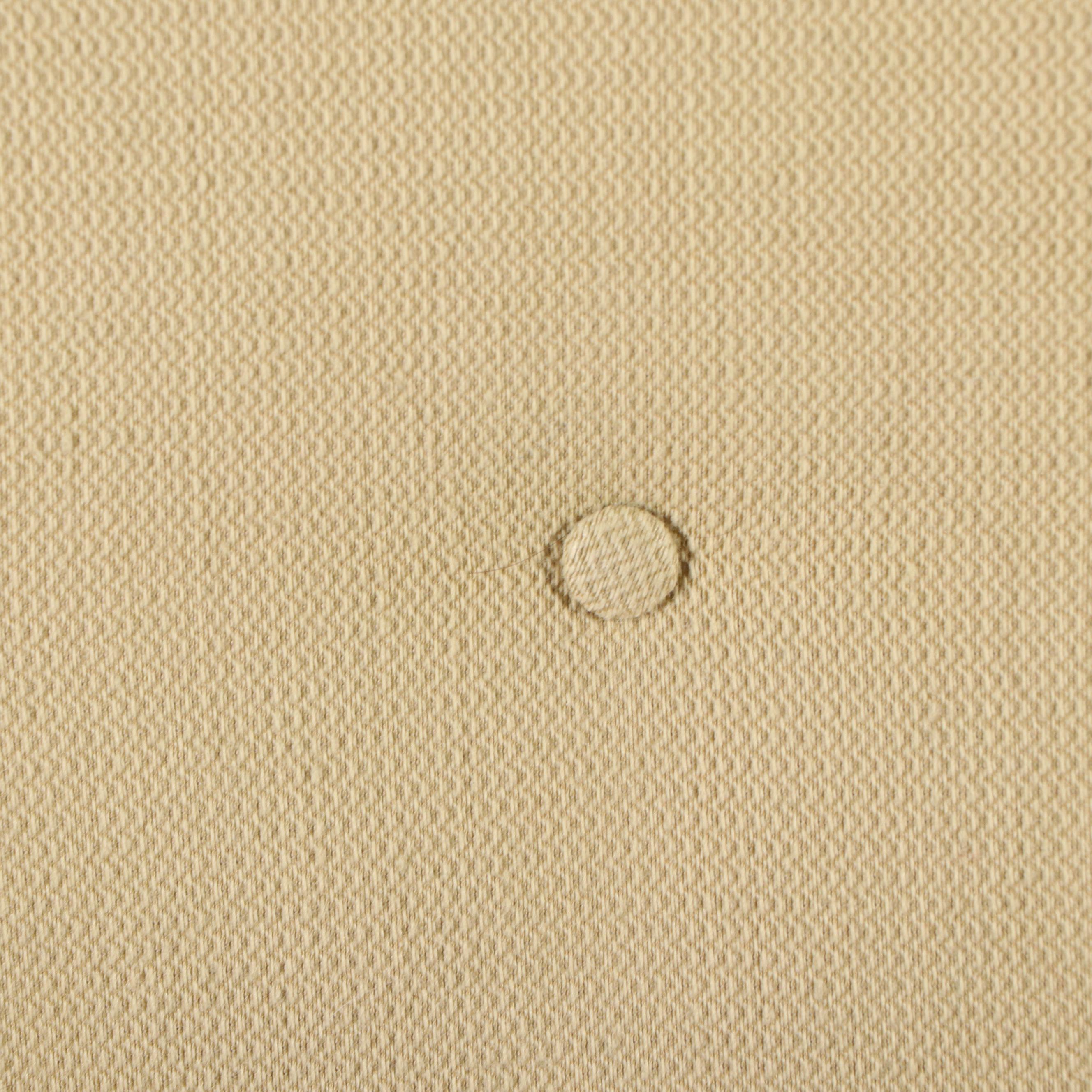 Queen Anne Style Fabric Upholstered Swan-Arm Chair, Mid to Late 20th Century