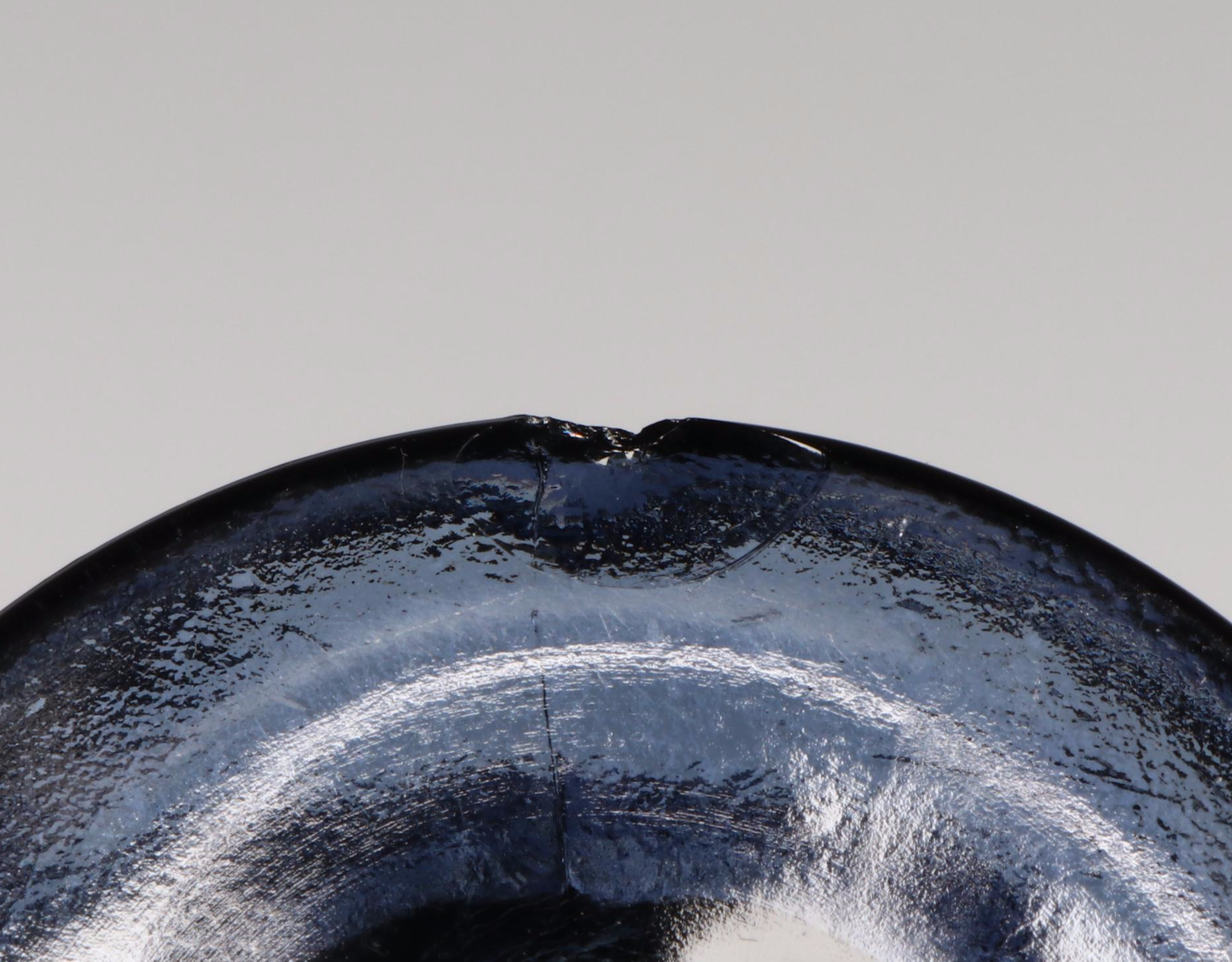 Vintage Fostoria "Sorrento Blue" Wine Glasses and Champagne Coupes