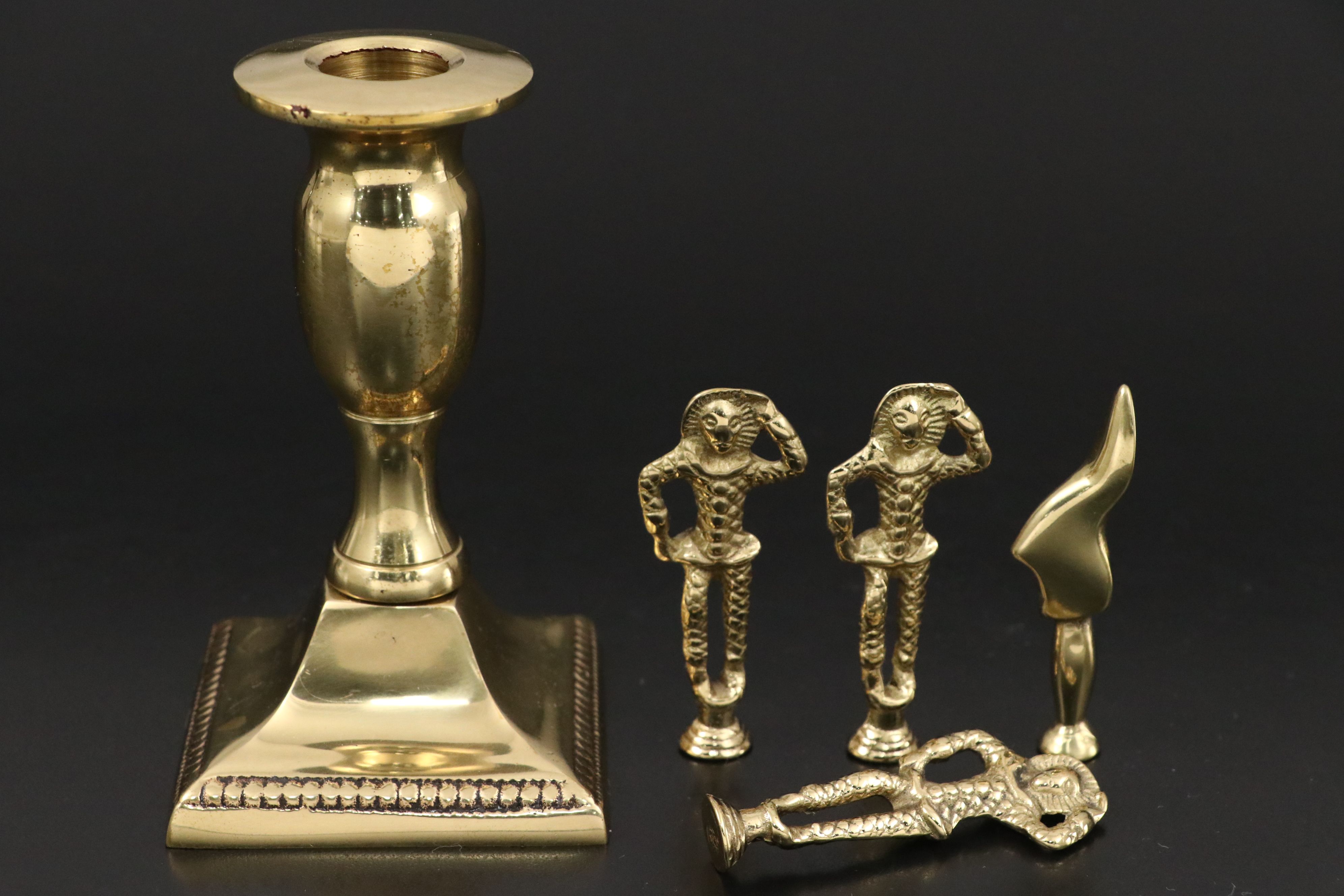 Mottahedeh Charleston Reproductions with Other Brass Sconces and Décor