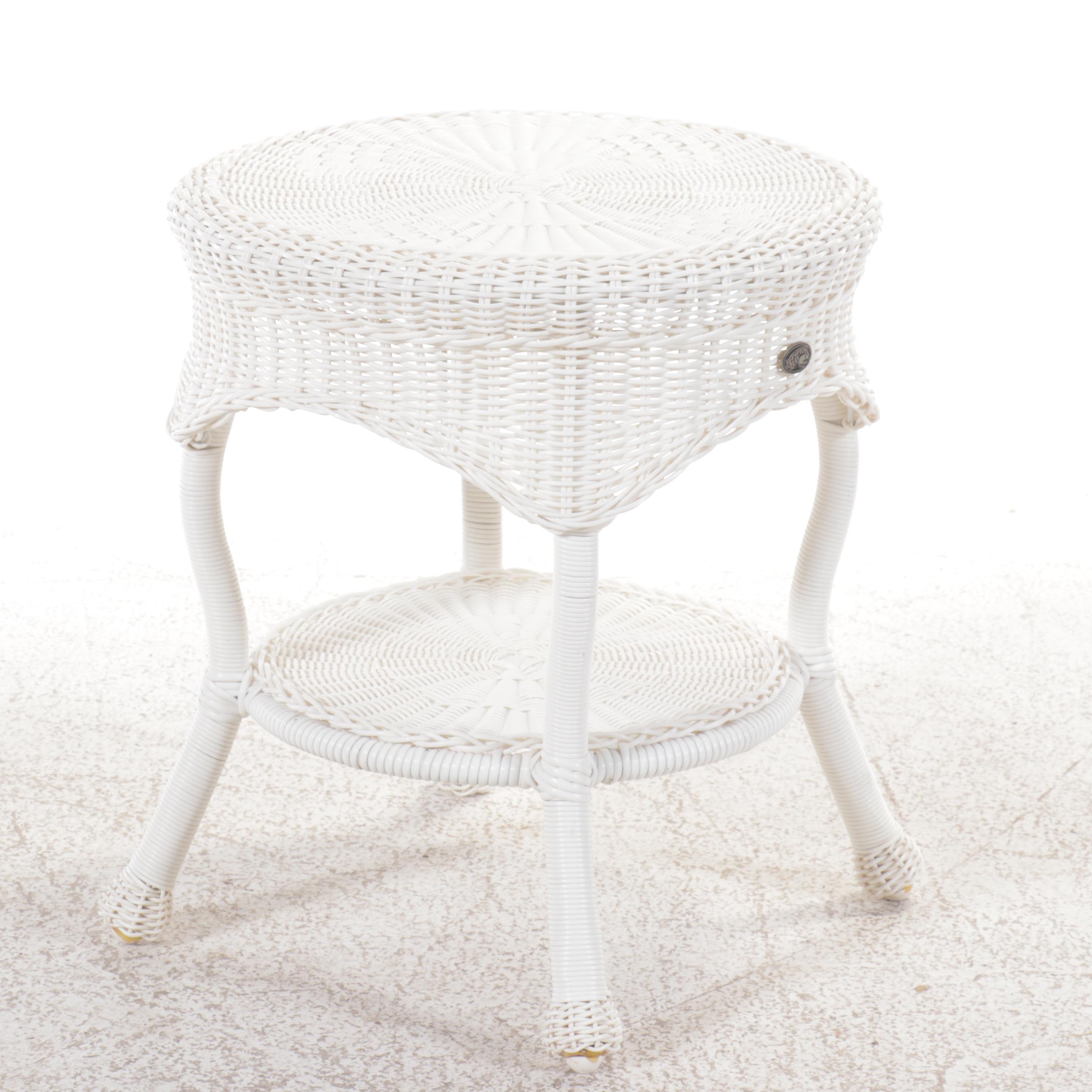 Hampton Bay PE Rattan Four-Piece Patio Lounge Set