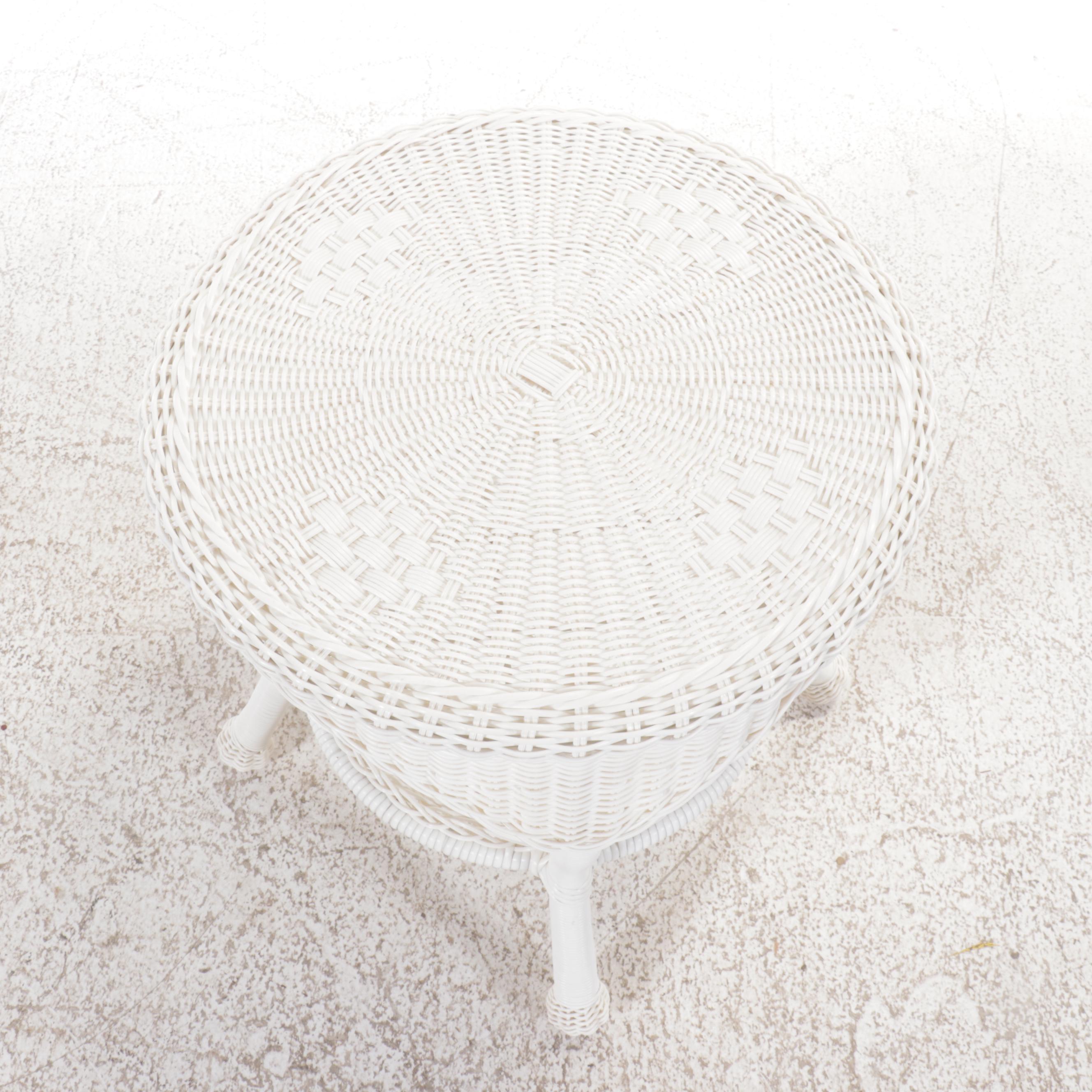 Hampton Bay PE Rattan Four-Piece Patio Lounge Set