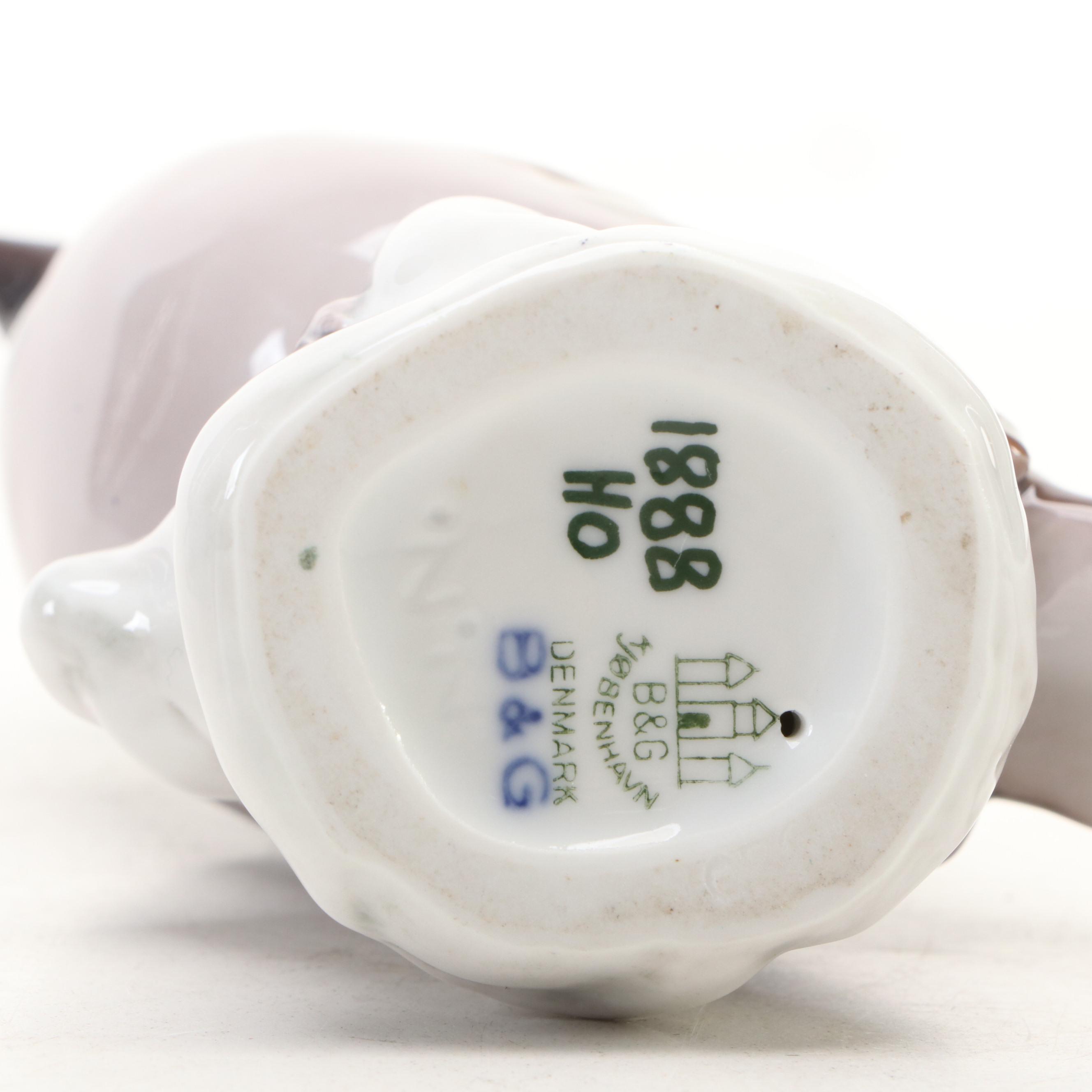 Bing & Grøndahl and Royal Copenhagen Porcelain Birds