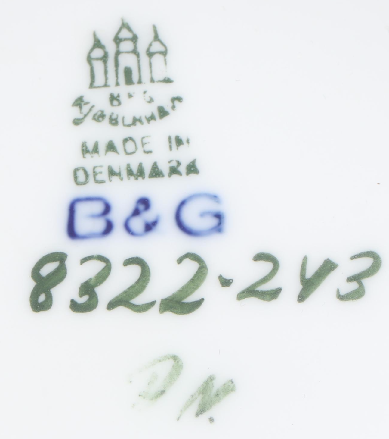 Bing & Grøndahl Porcelain Scenery Vases