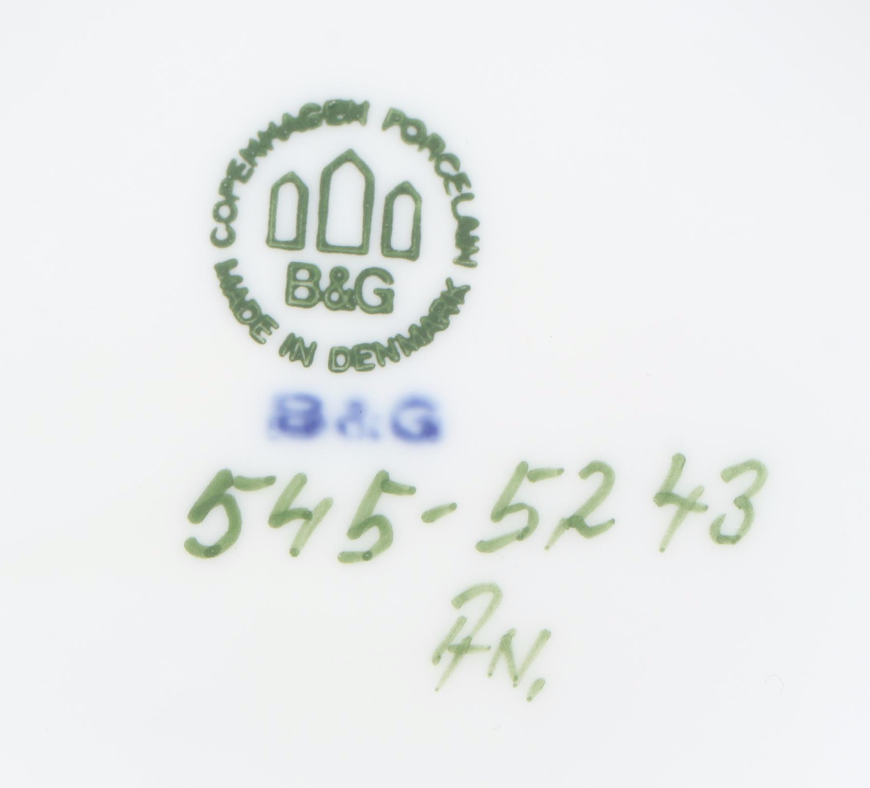 Bing & Grøndahl Porcelain Scenery Vases