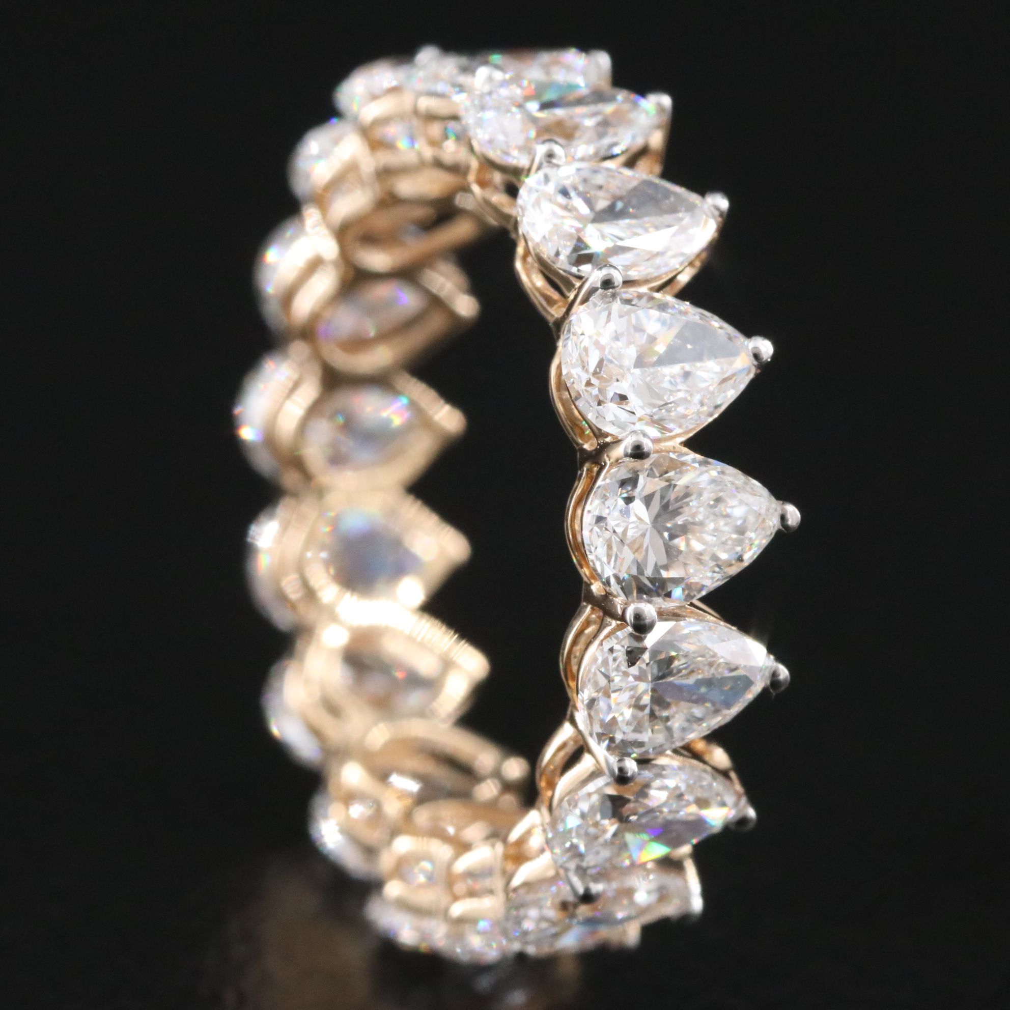 14K 4.98 CTW Lab Grown Diamond Eternity Band